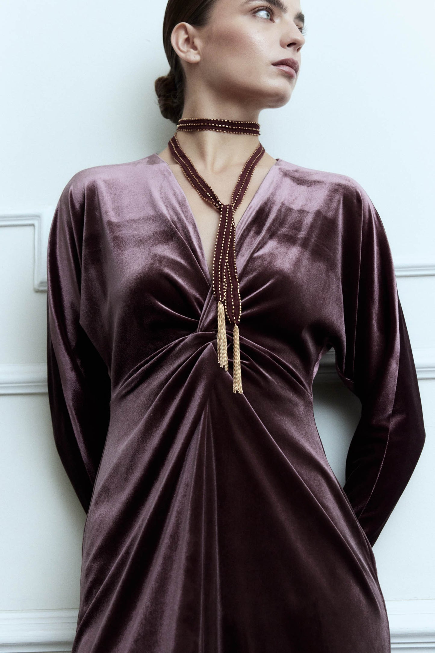 Vestido LIZA Burgundy - BIMANI