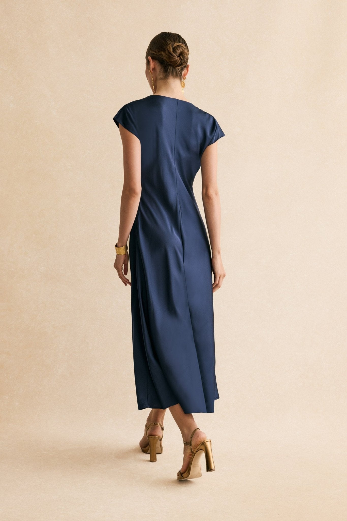 Vestido LOREN Azul Cantábrico - BIMANI