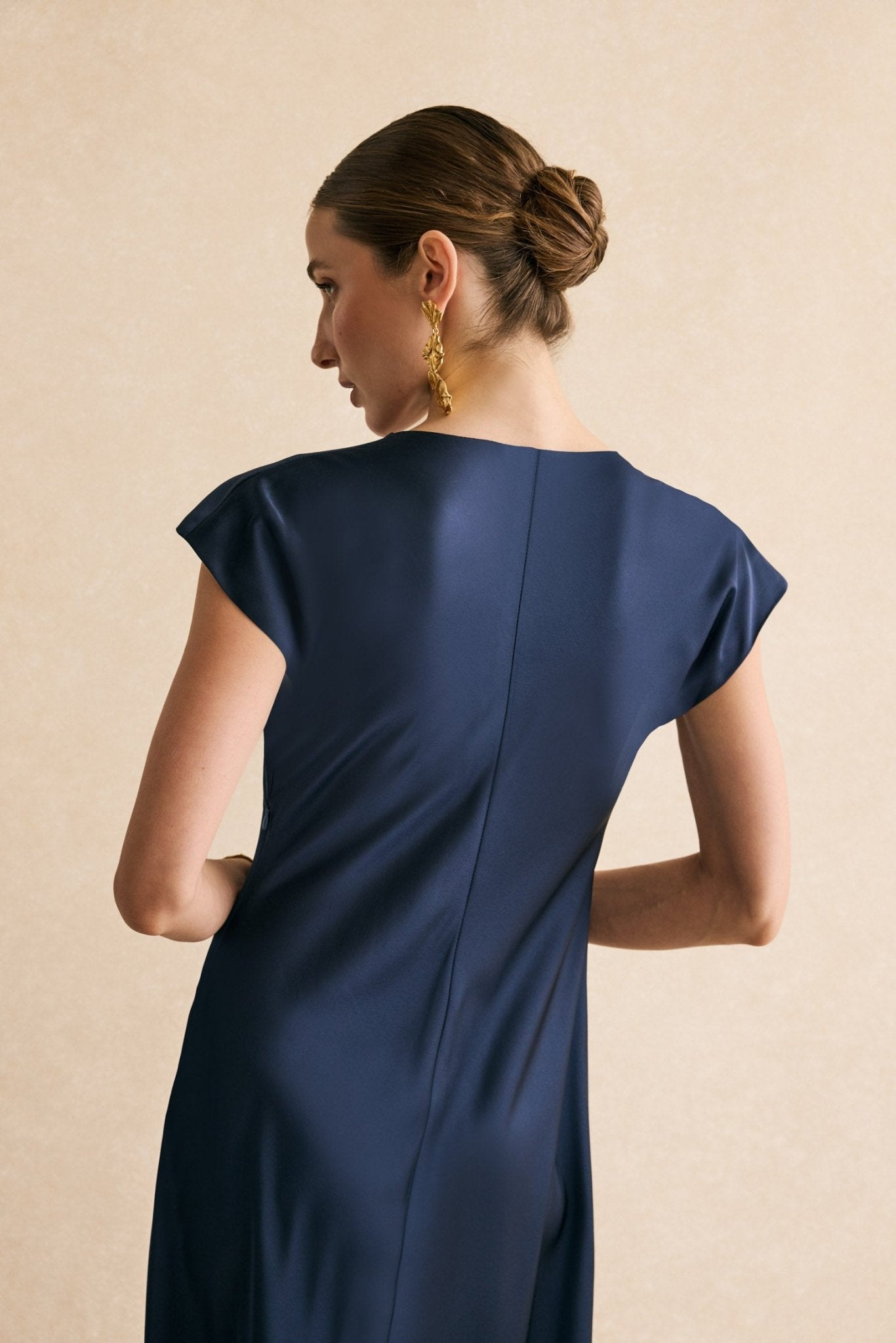 Vestido LOREN Azul Cantábrico - BIMANI