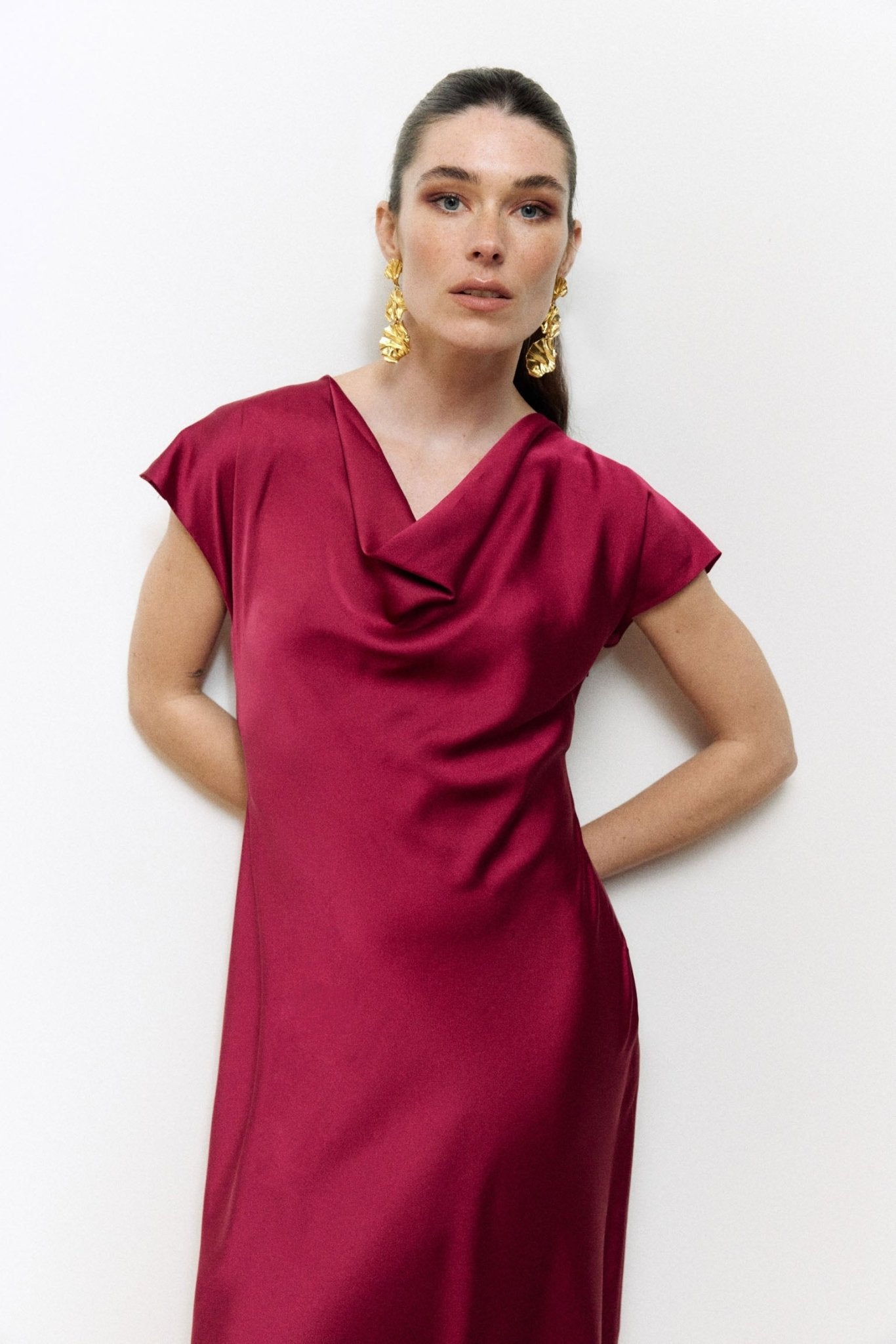 Vestido LOREN Cherry - BIMANI