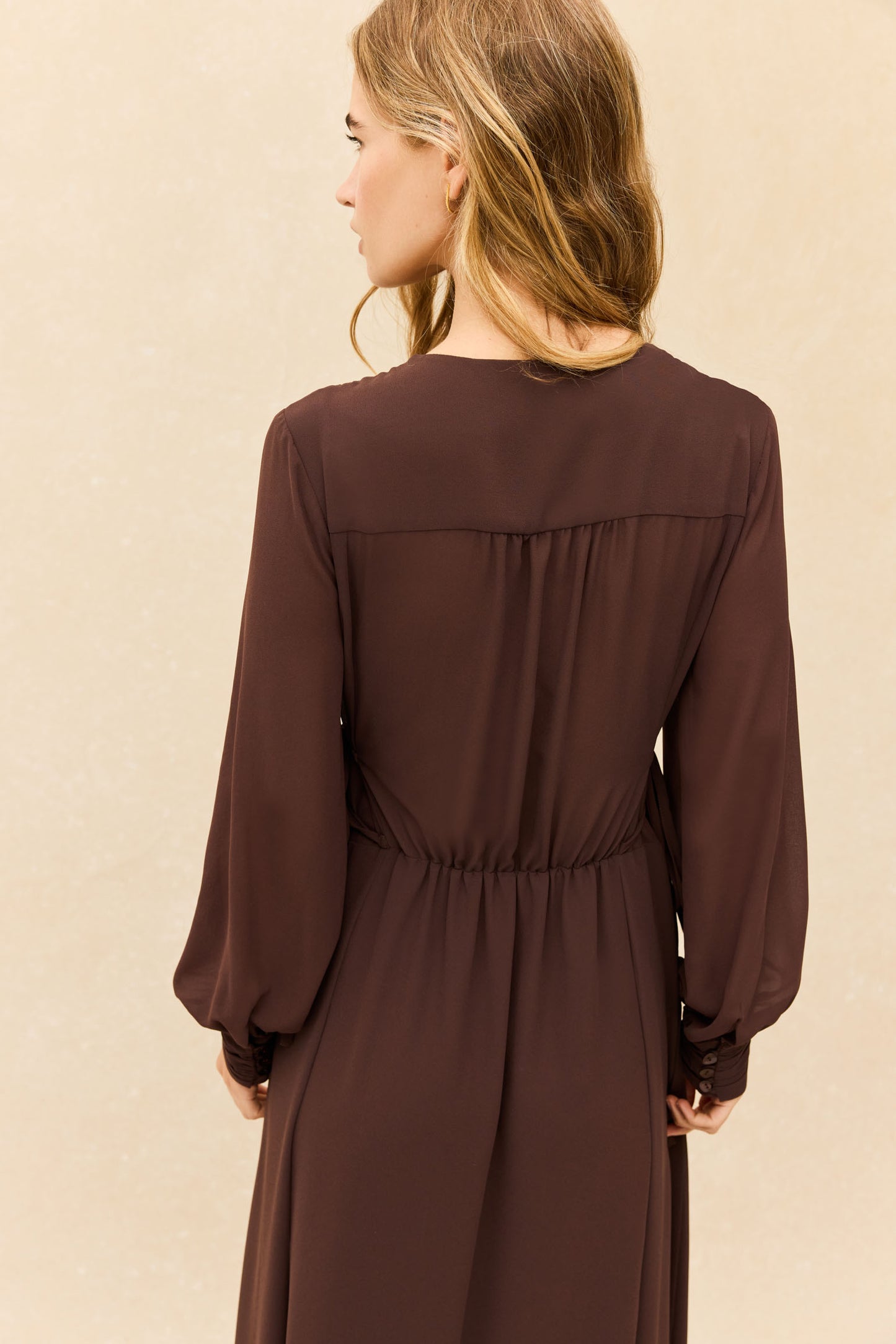 Vestido LULA Marrón Mocca