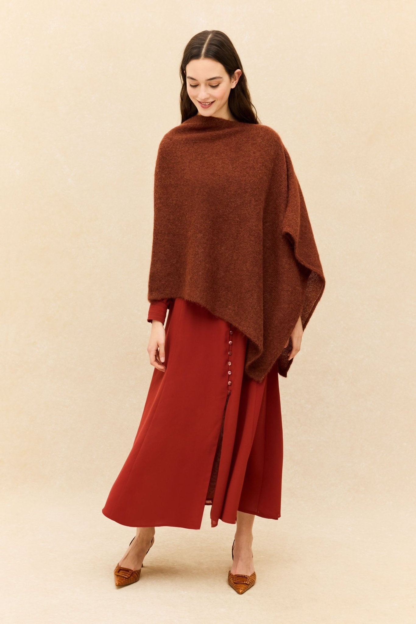 Vestido LULA Teja Caldero - BIMANI