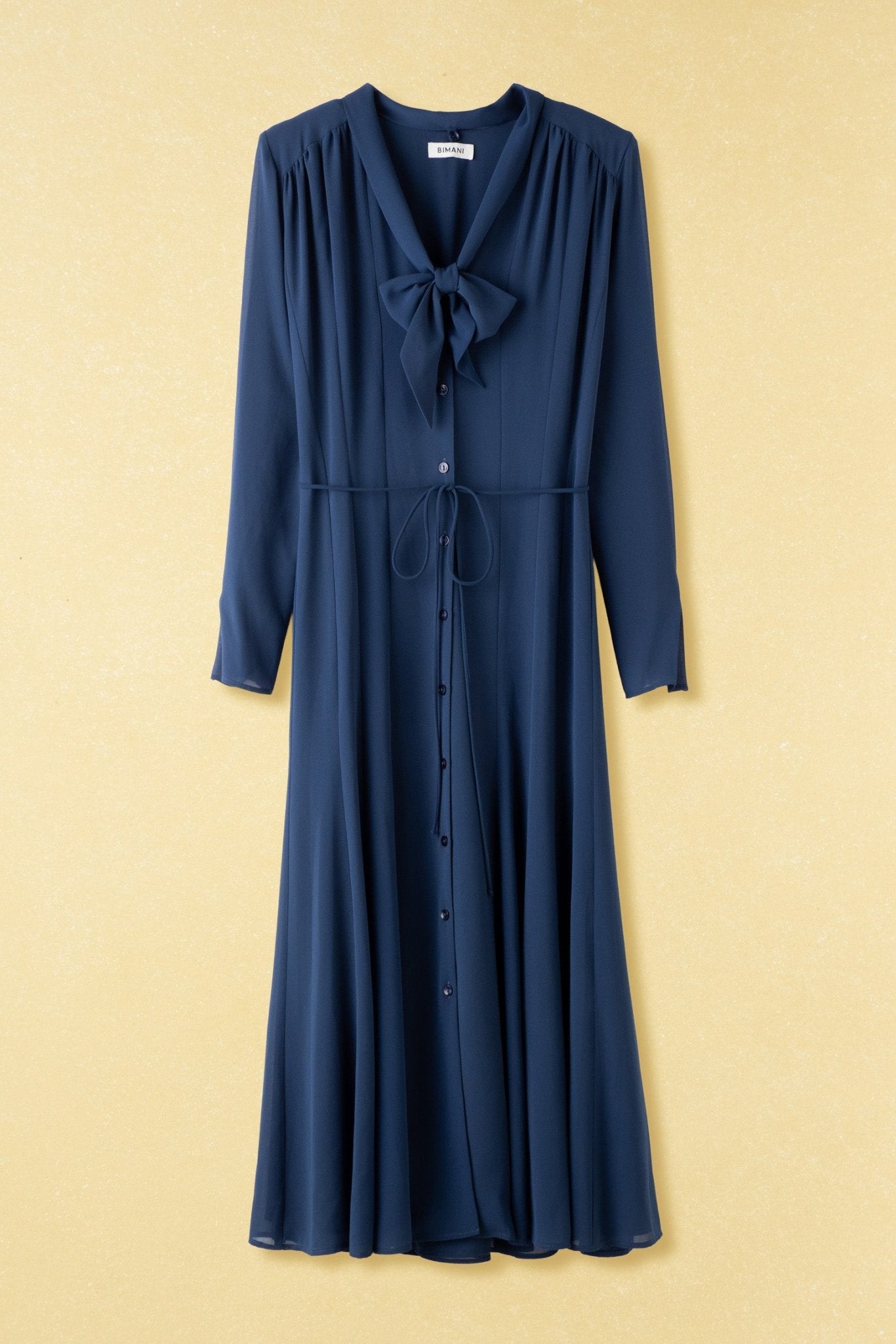 Vestido LYRA Azul Cantábrico - BIMANI