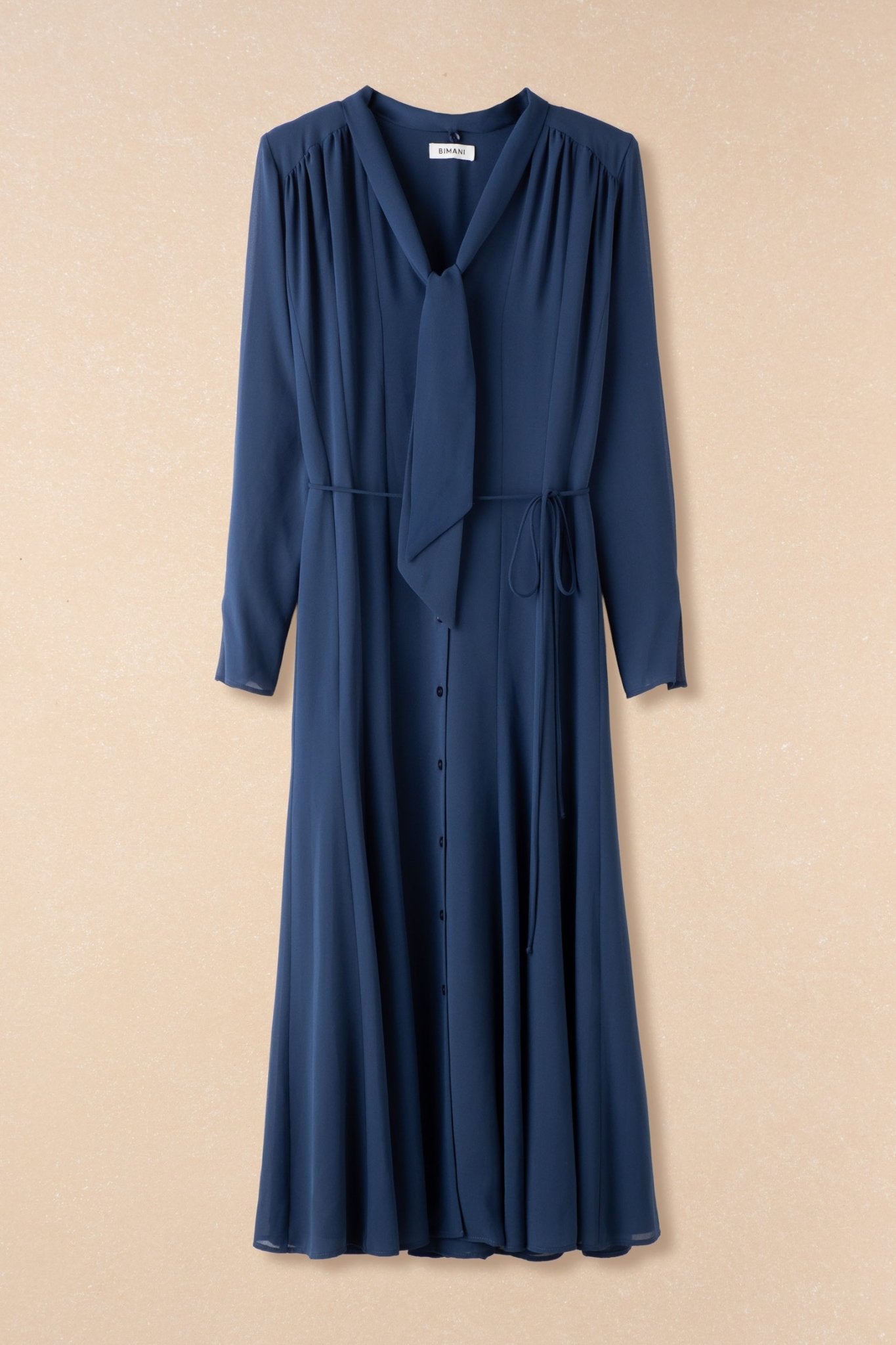 Vestido LYRA Azul Cantábrico - BIMANI