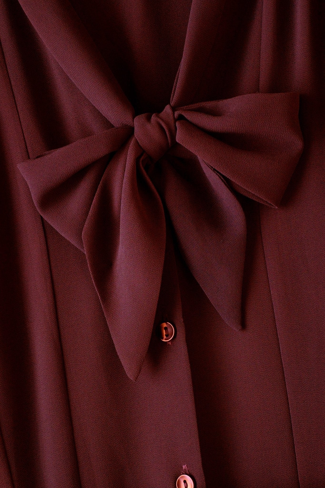 Vestido LYRA Burdeos Monastrell - BIMANI