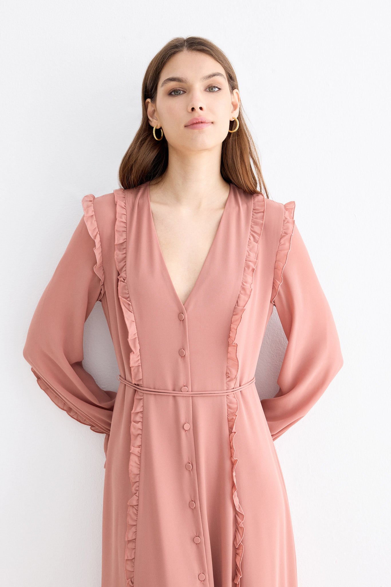 Vestido MARGARET Nude - BIMANI