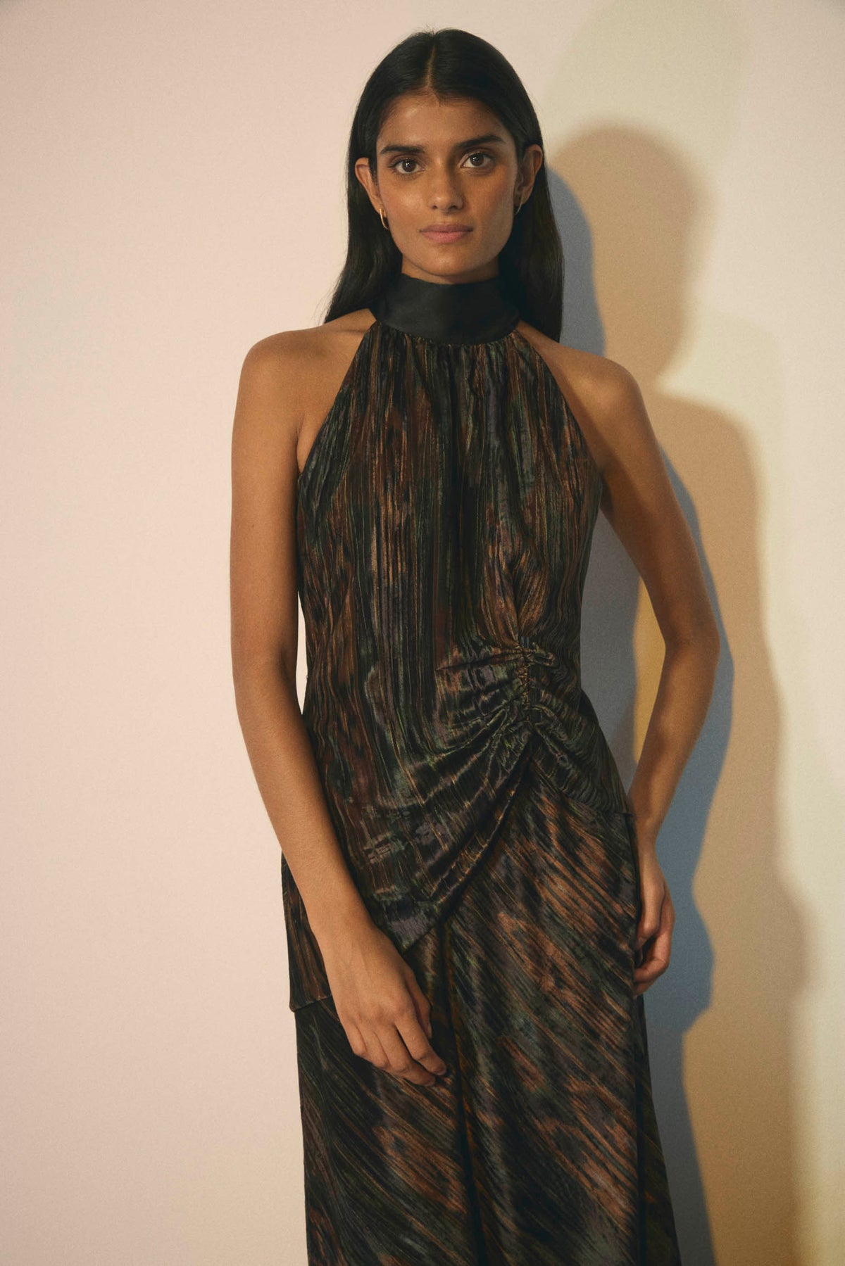 MARLINE Jade Print Dress