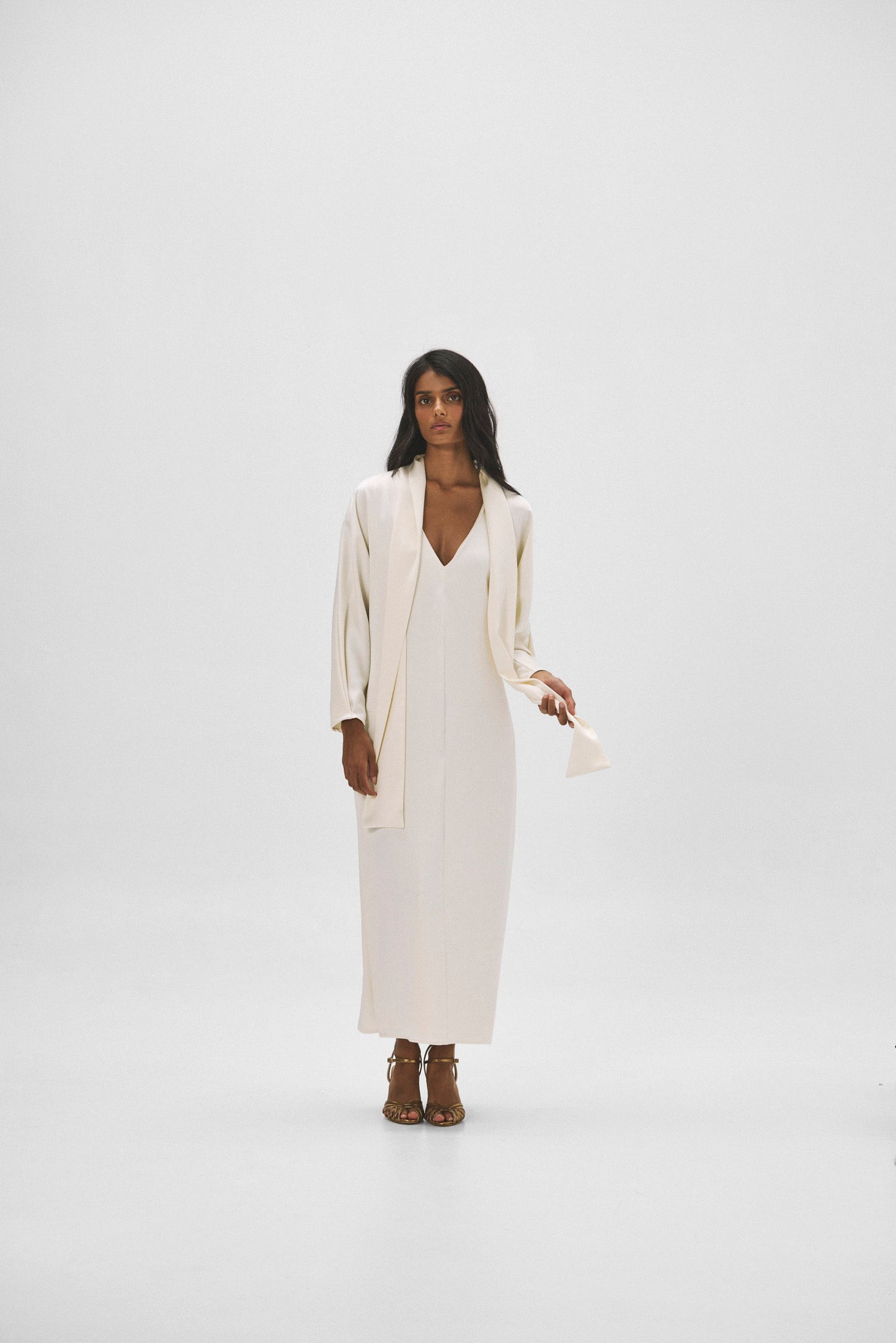 Vestido MATHILDE Crema