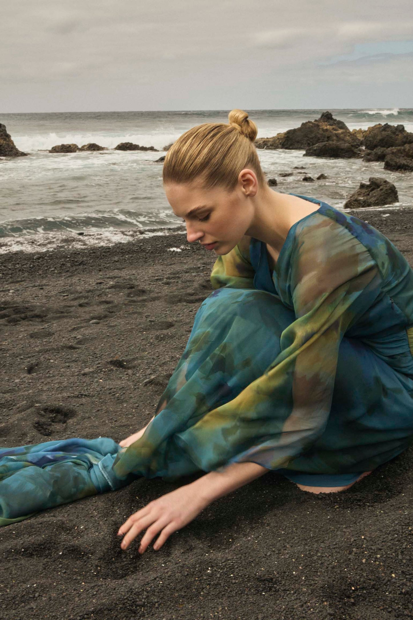 Vestido NALENA Estampado Basalto - BIMANI