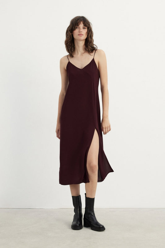 Vestido NAMIBIA Burgundy - BIMANI