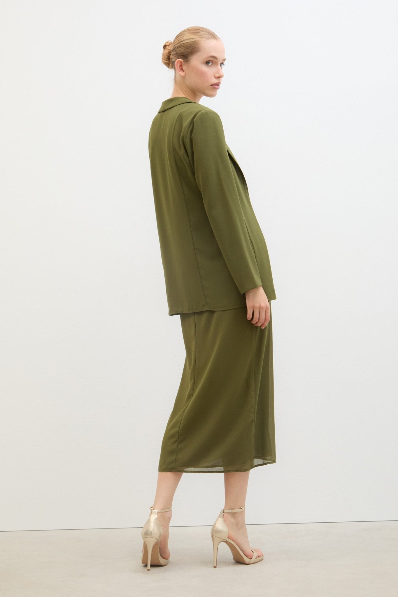 Vestido NAMIBIA Khaki - BIMANI