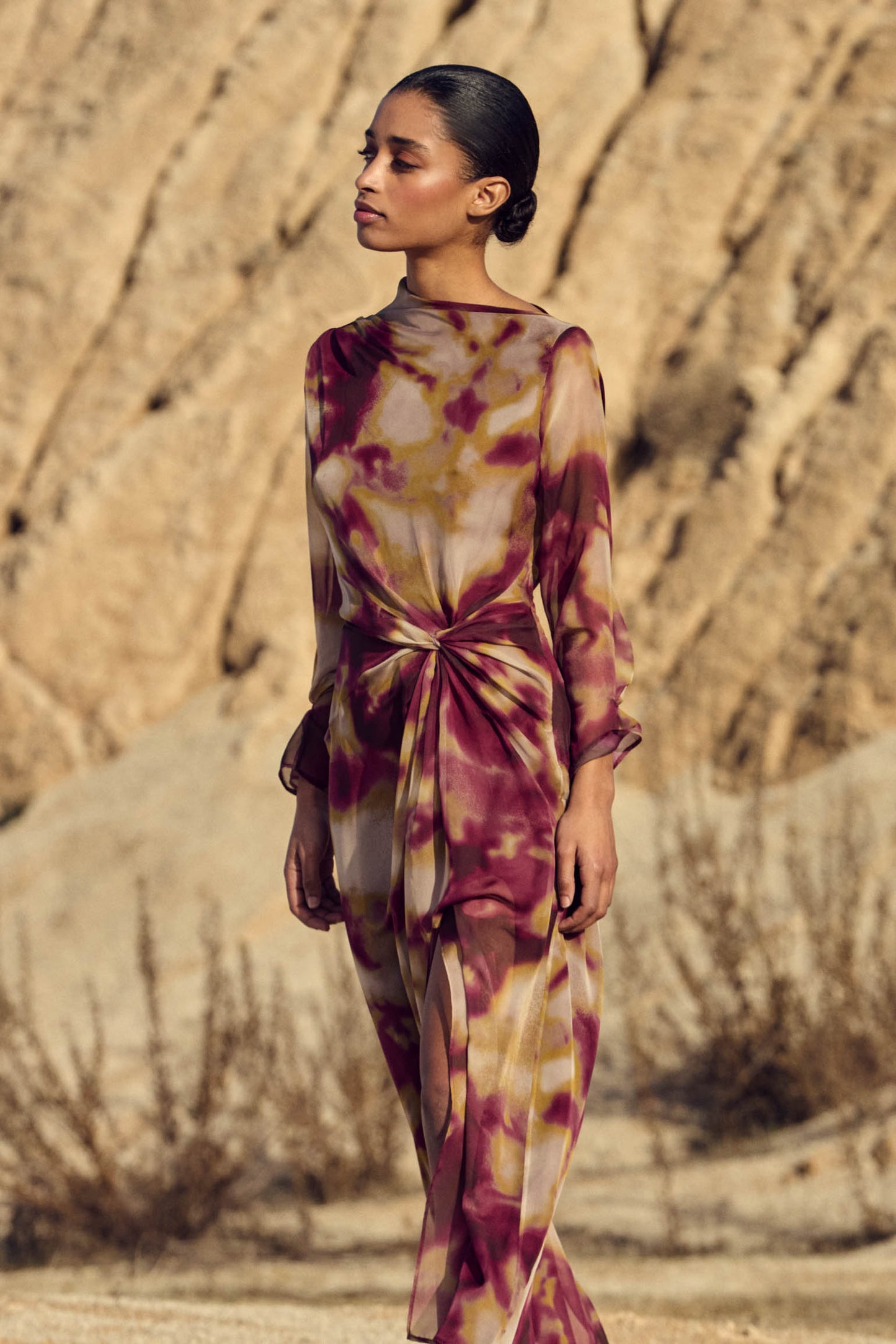 Vestido NICOLE Estampado Cereza - BIMANI