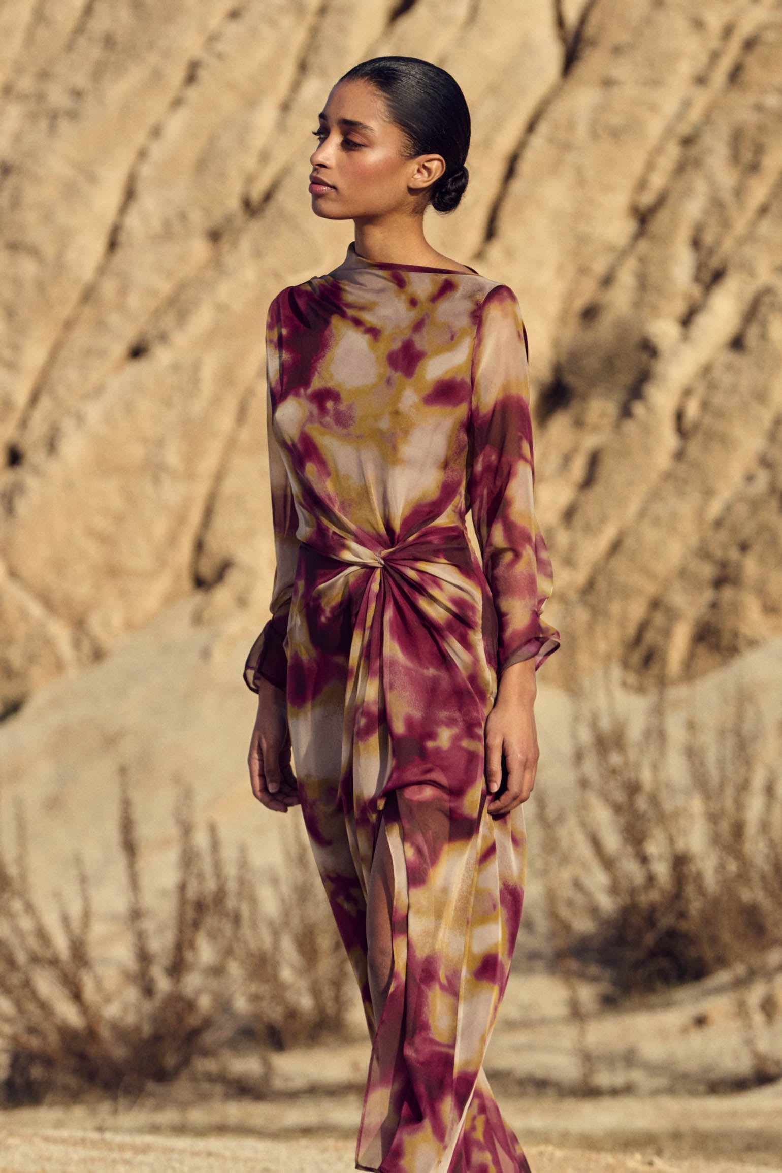 Vestido NICOLE Estampado Cereza - BIMANI