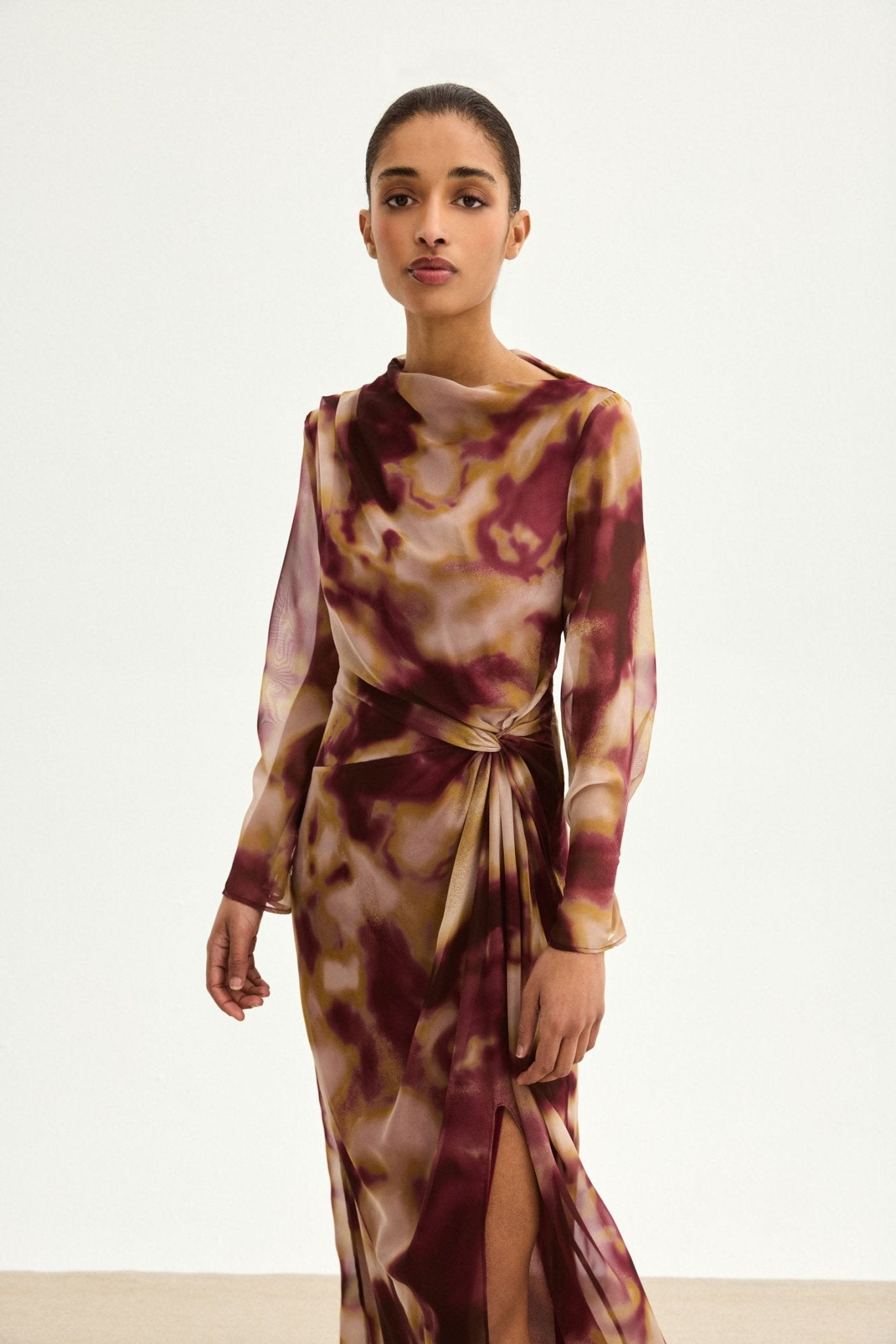 Vestido NICOLE Estampado Cereza - BIMANI