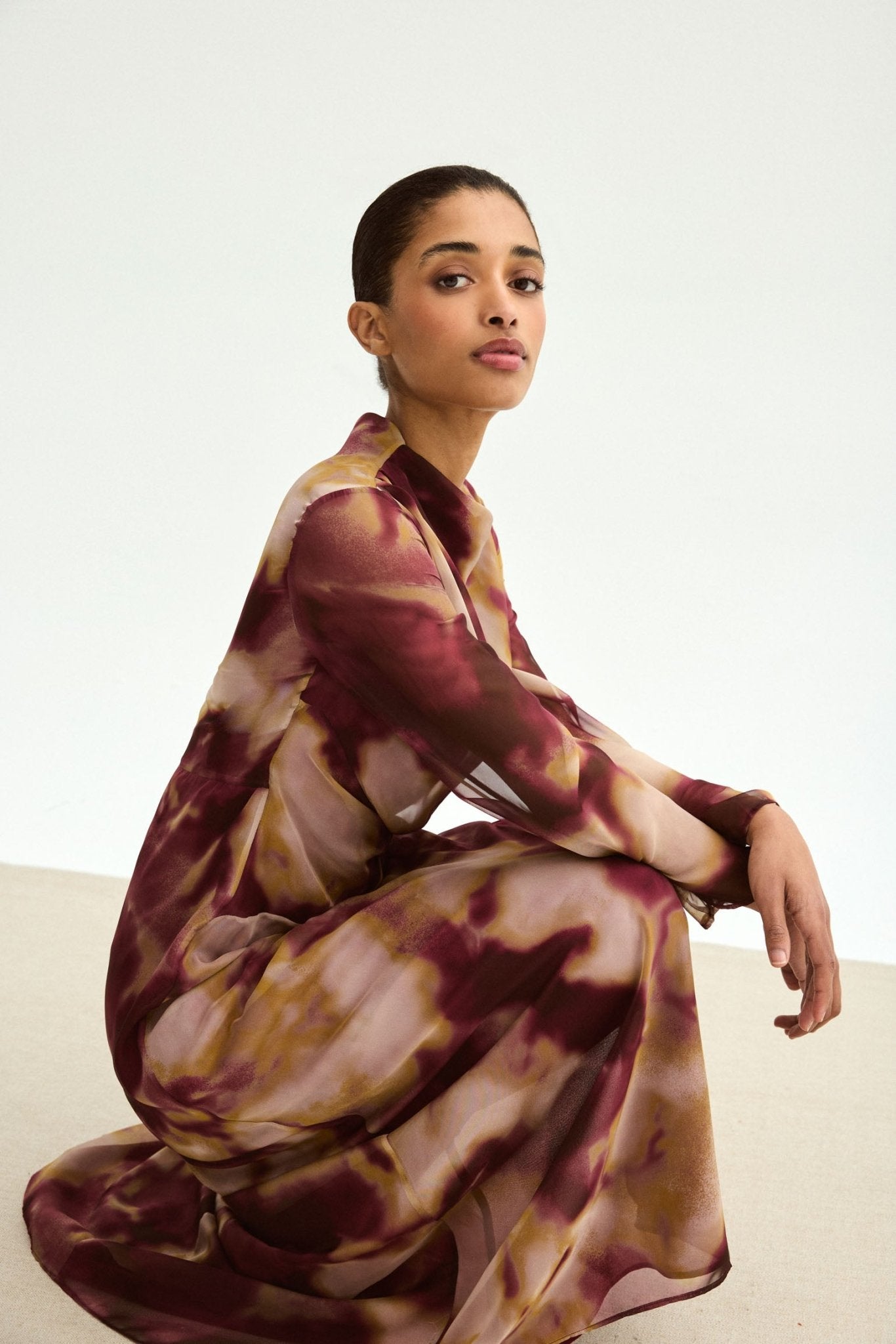 Vestido NICOLE Estampado Cereza - BIMANI