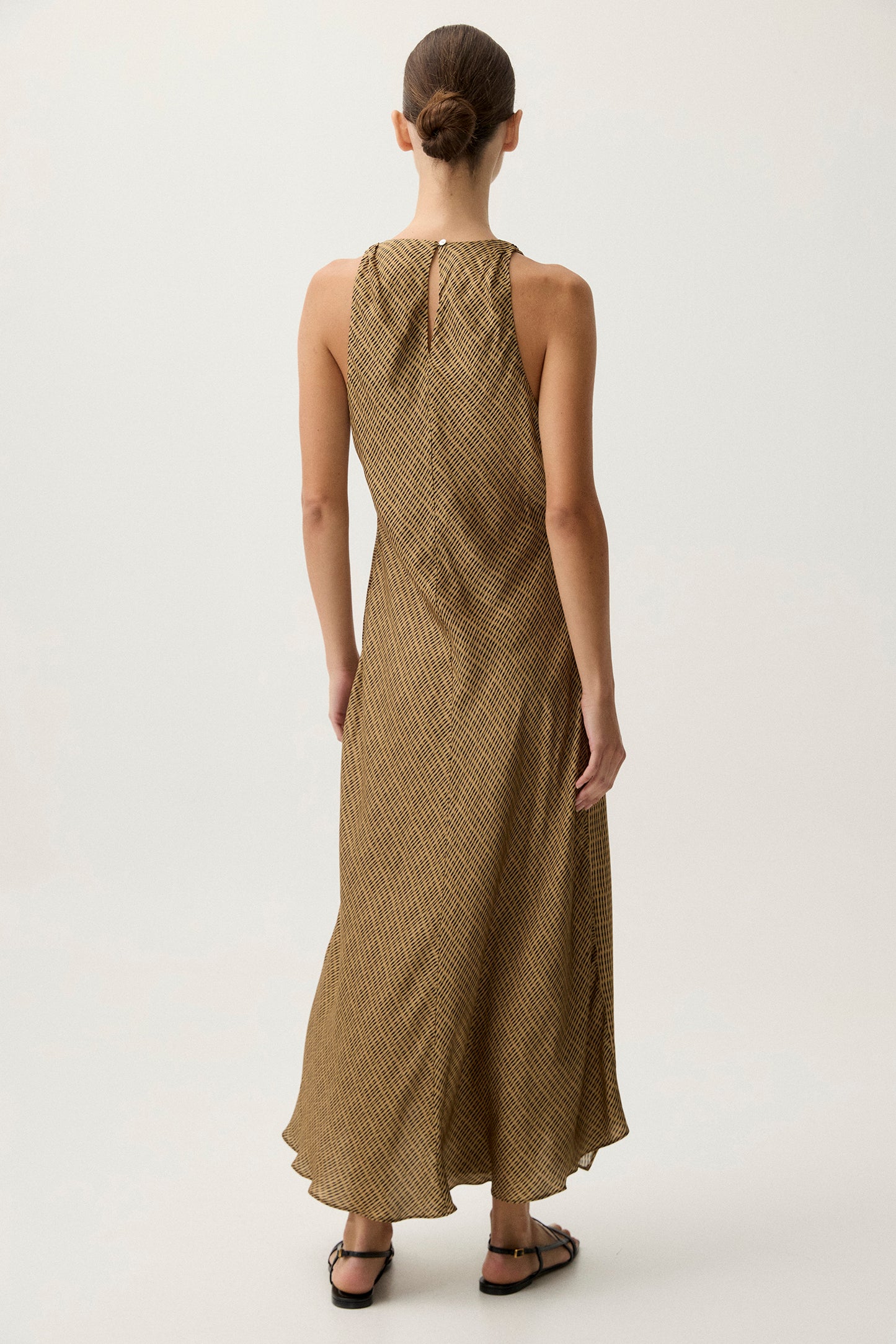 Vestido NINA Estampado Khaki
