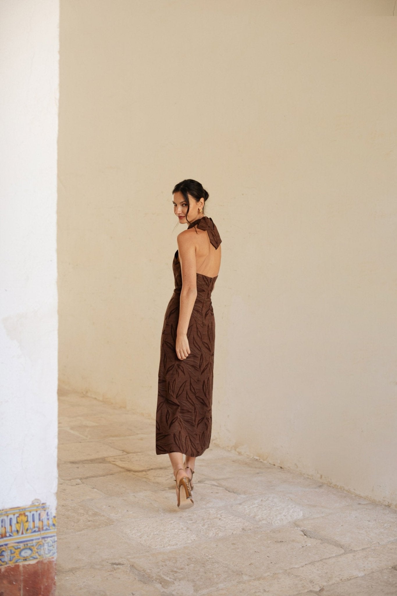 Vestido OLINDA Brown - BIMANI