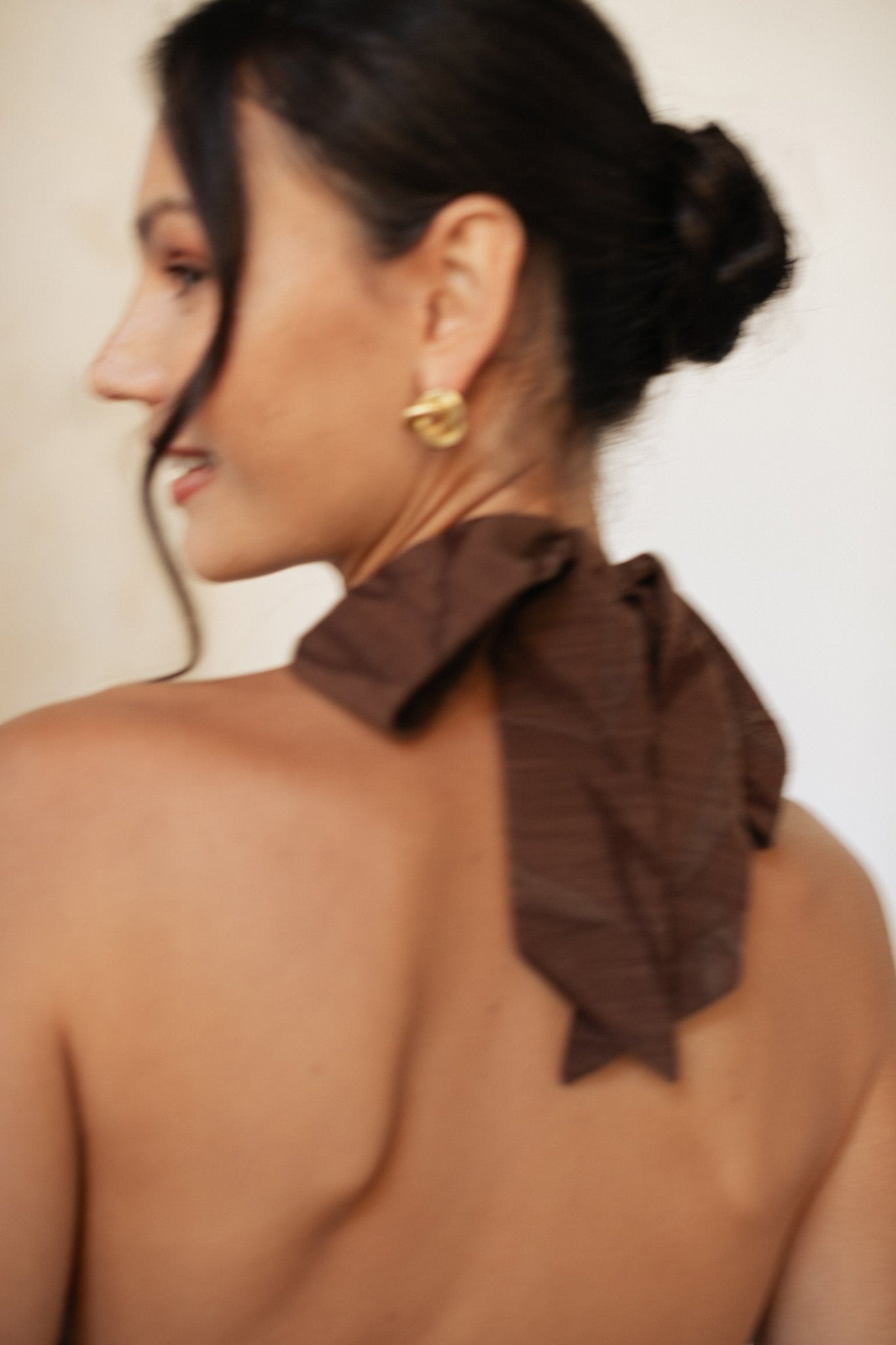 Vestido OLINDA Brown - BIMANI