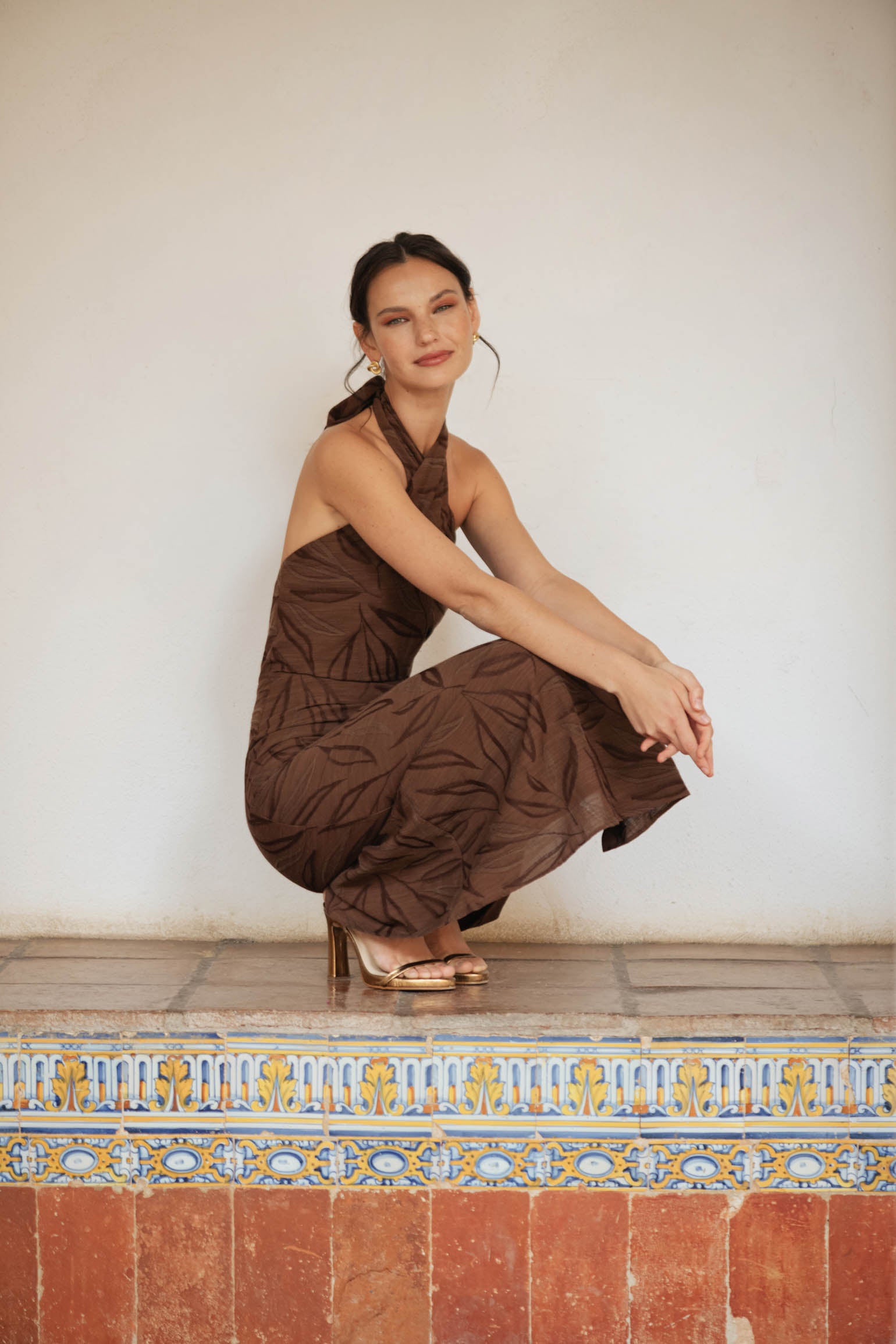 Vestido OLINDA Brown - BIMANI