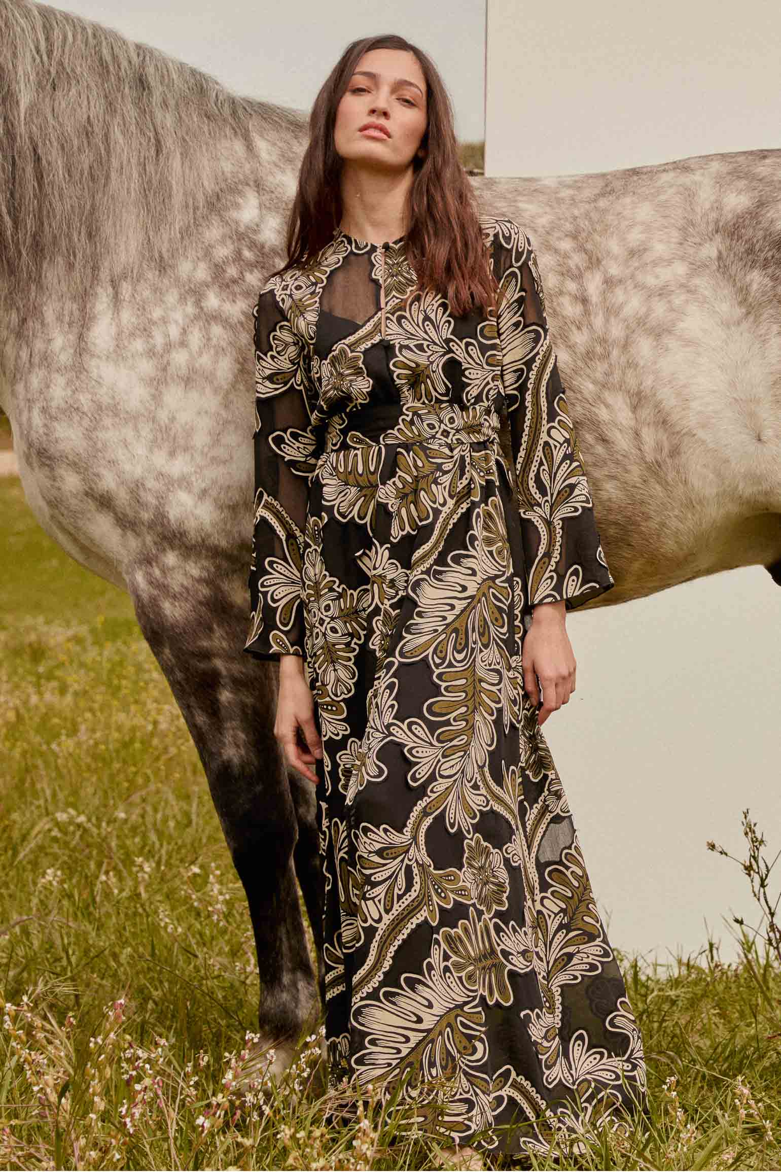 Vestido ORILLA Texture Black - BIMANI