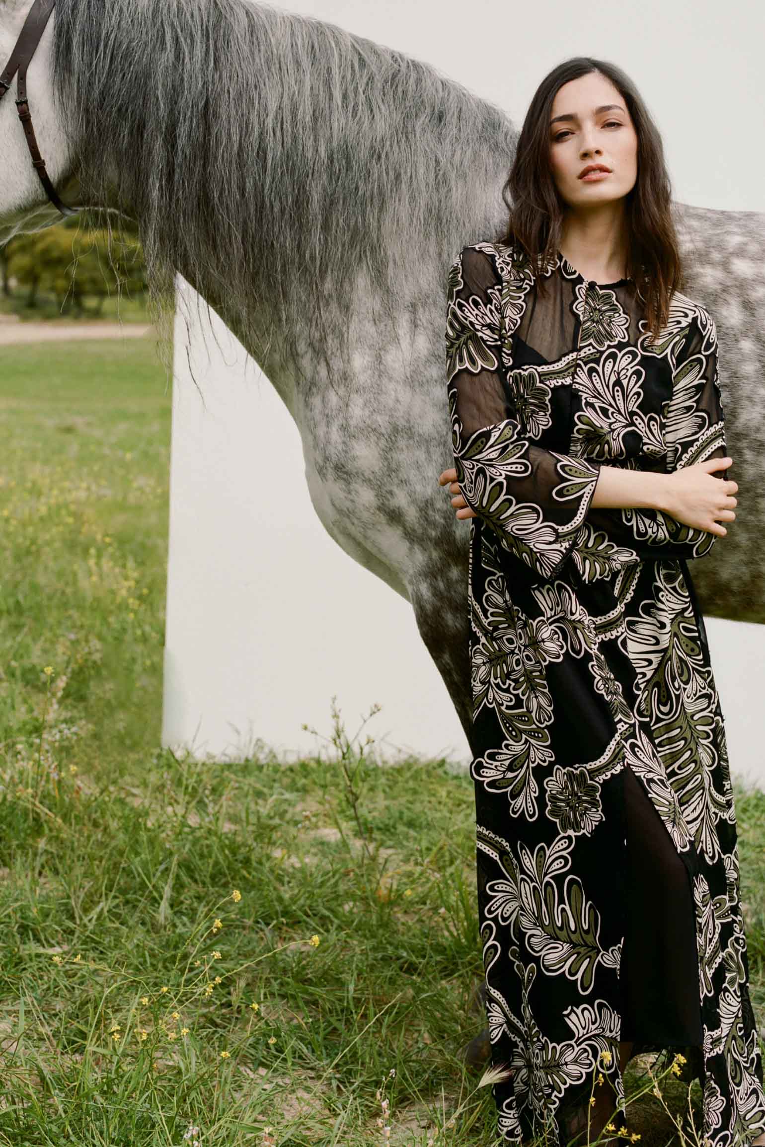 Vestido ORILLA Texture Black - BIMANI