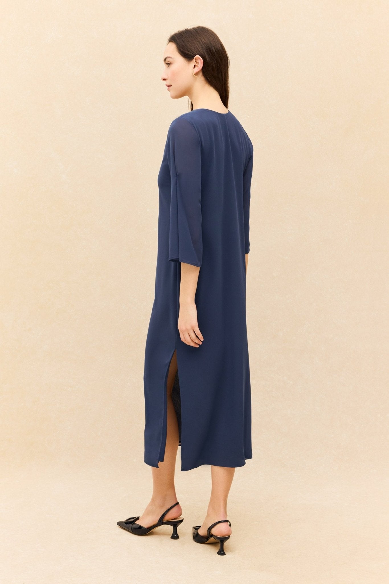 Vestido SIROCO Azul Cantábrico - BIMANI