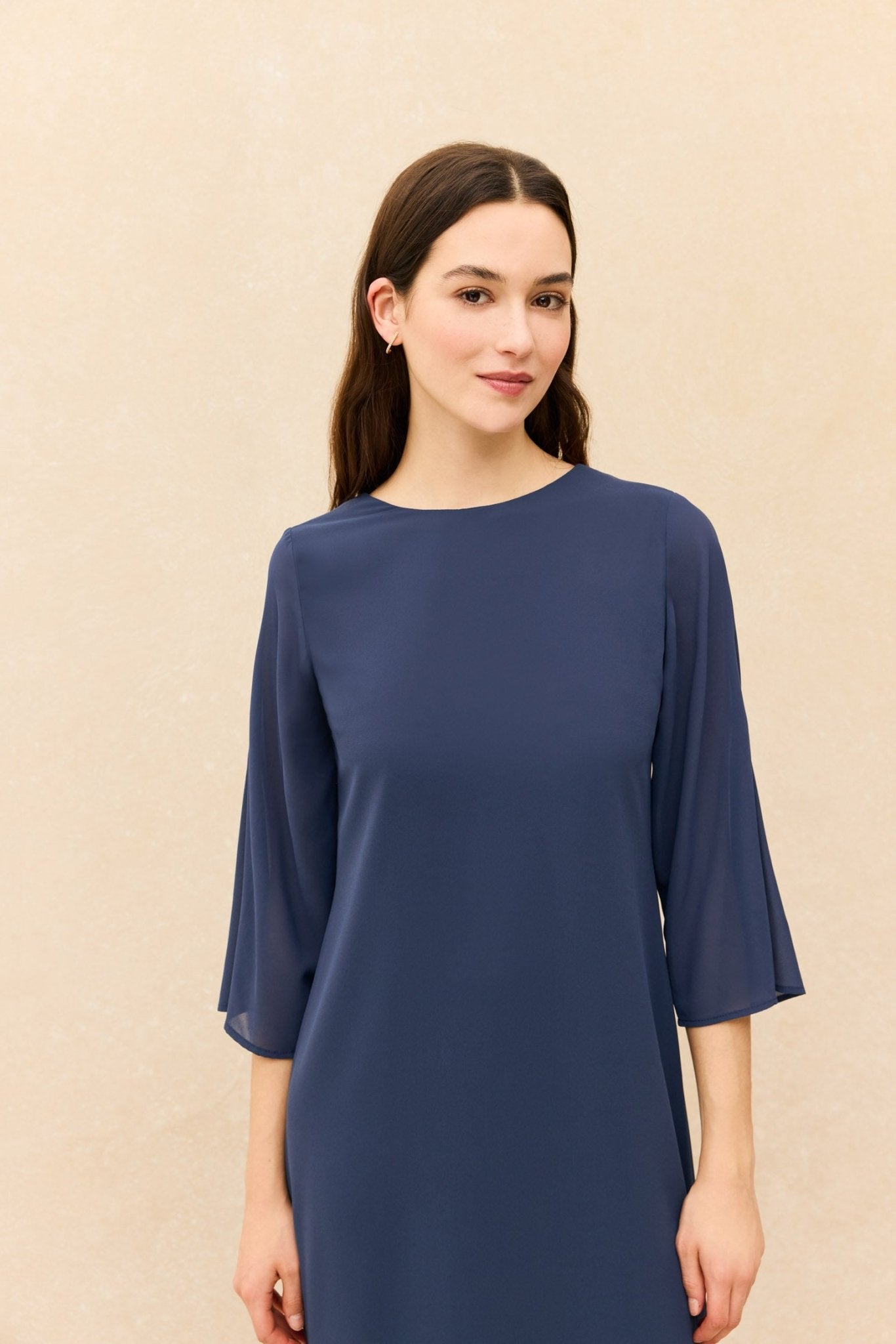 Vestido SIROCO Azul Cantábrico - BIMANI