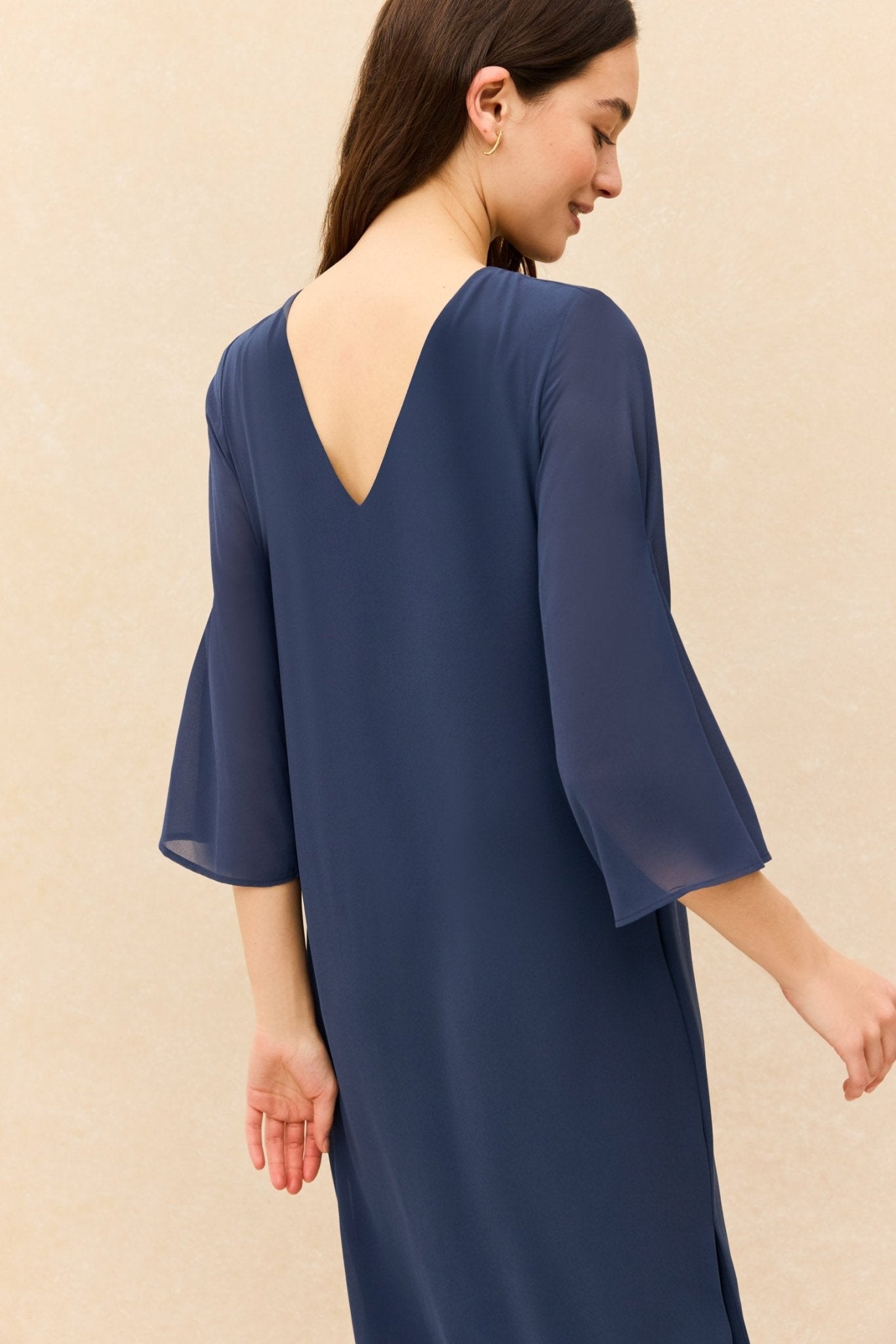 Vestido SIROCO Azul Cantábrico - BIMANI