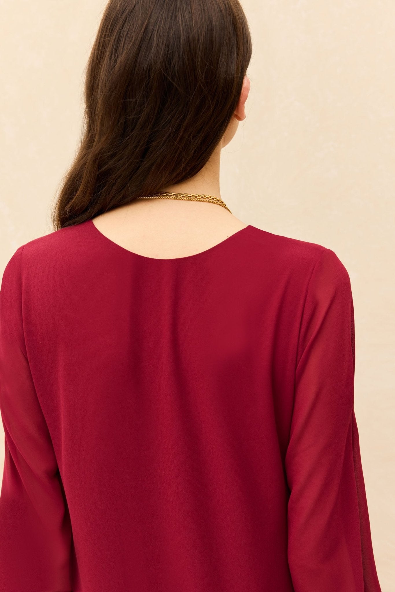 Vestido SIROCO Burdeos Monastrell - BIMANI