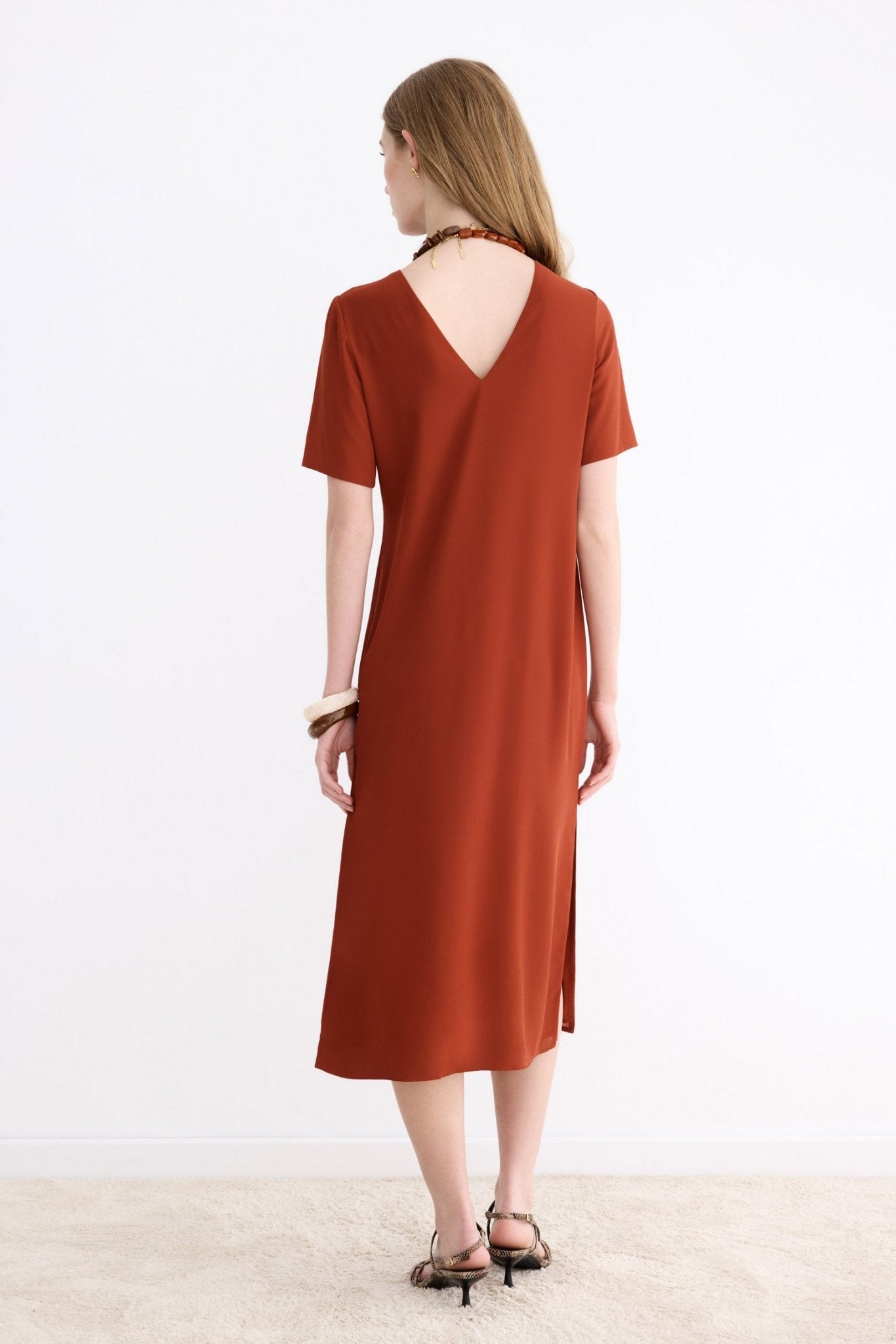 Vestido PIROPO Burnt - BIMANI