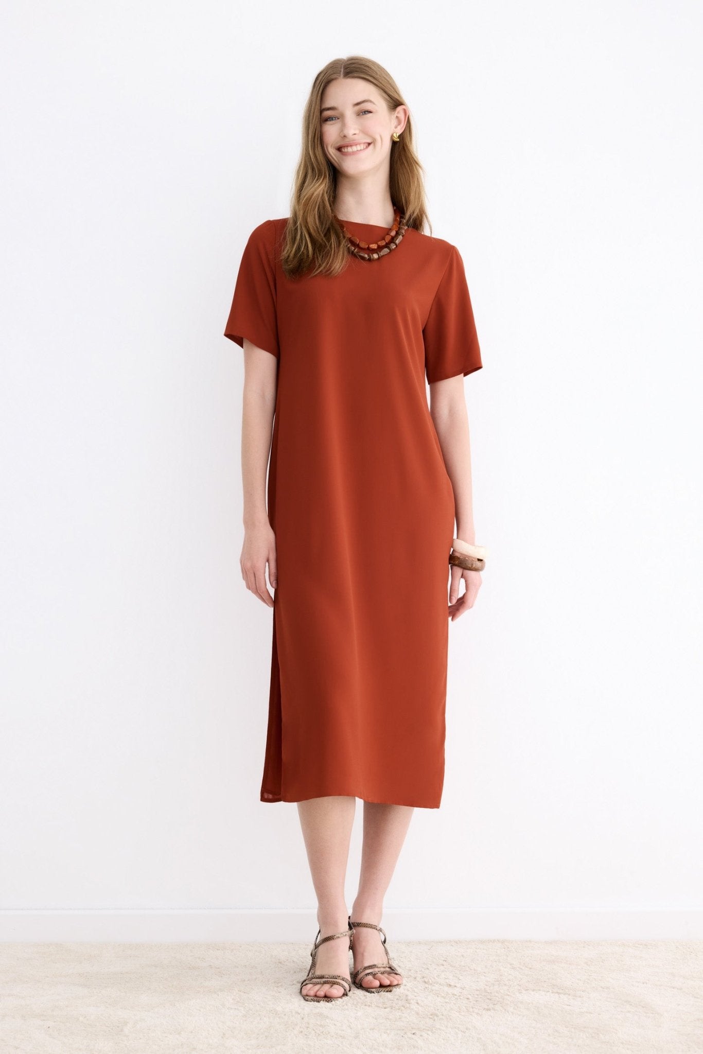 Vestido PIROPO Burnt - BIMANI