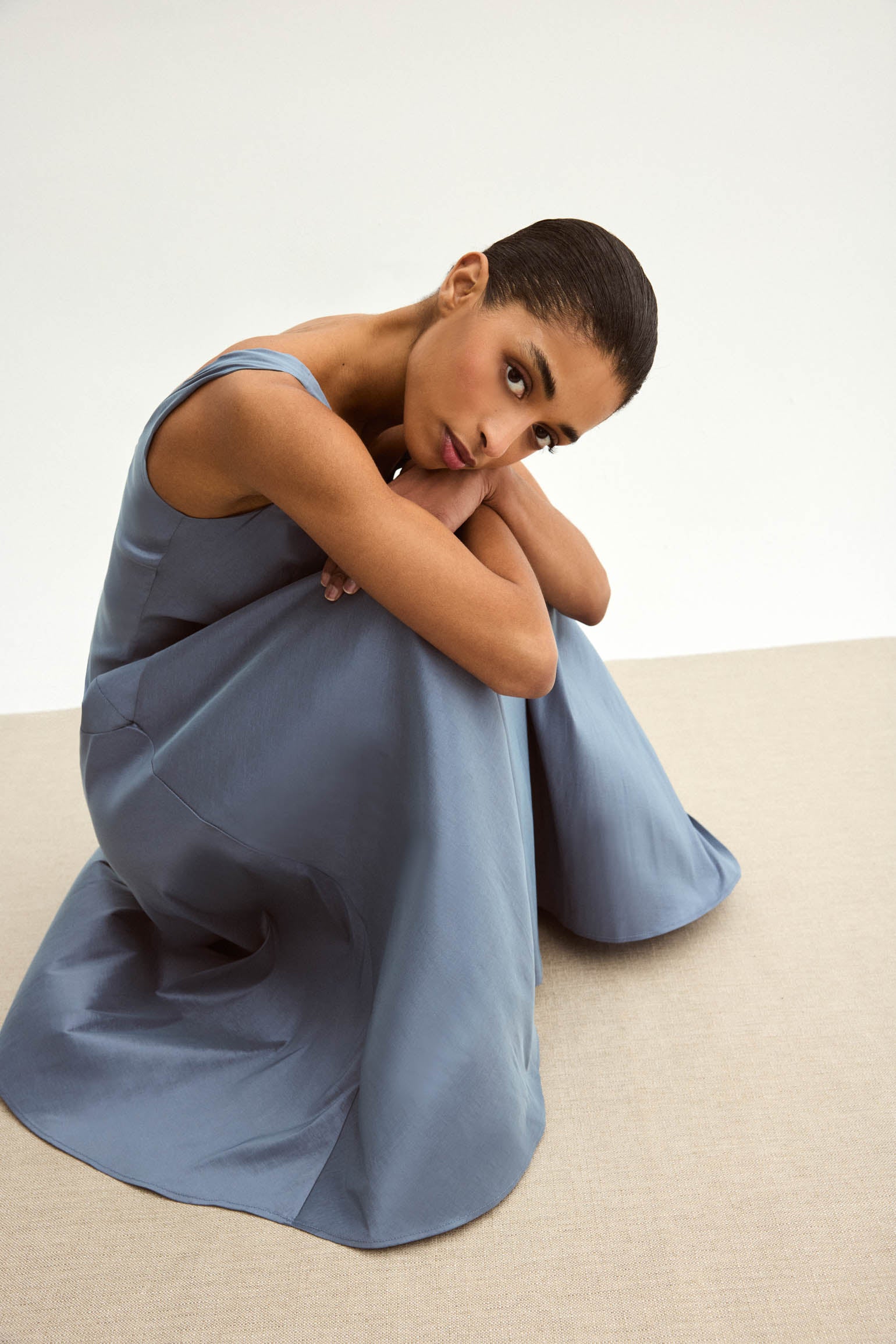 renatta dress designer in pietermaritzburg RENATTA Dress, Lagoon Blue