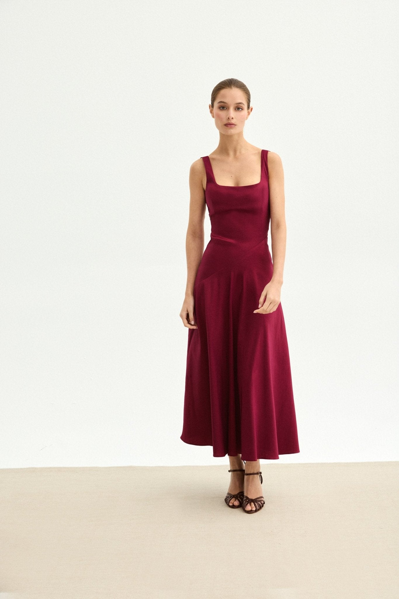 Vestido RENATTA Cereza Árida - BIMANI