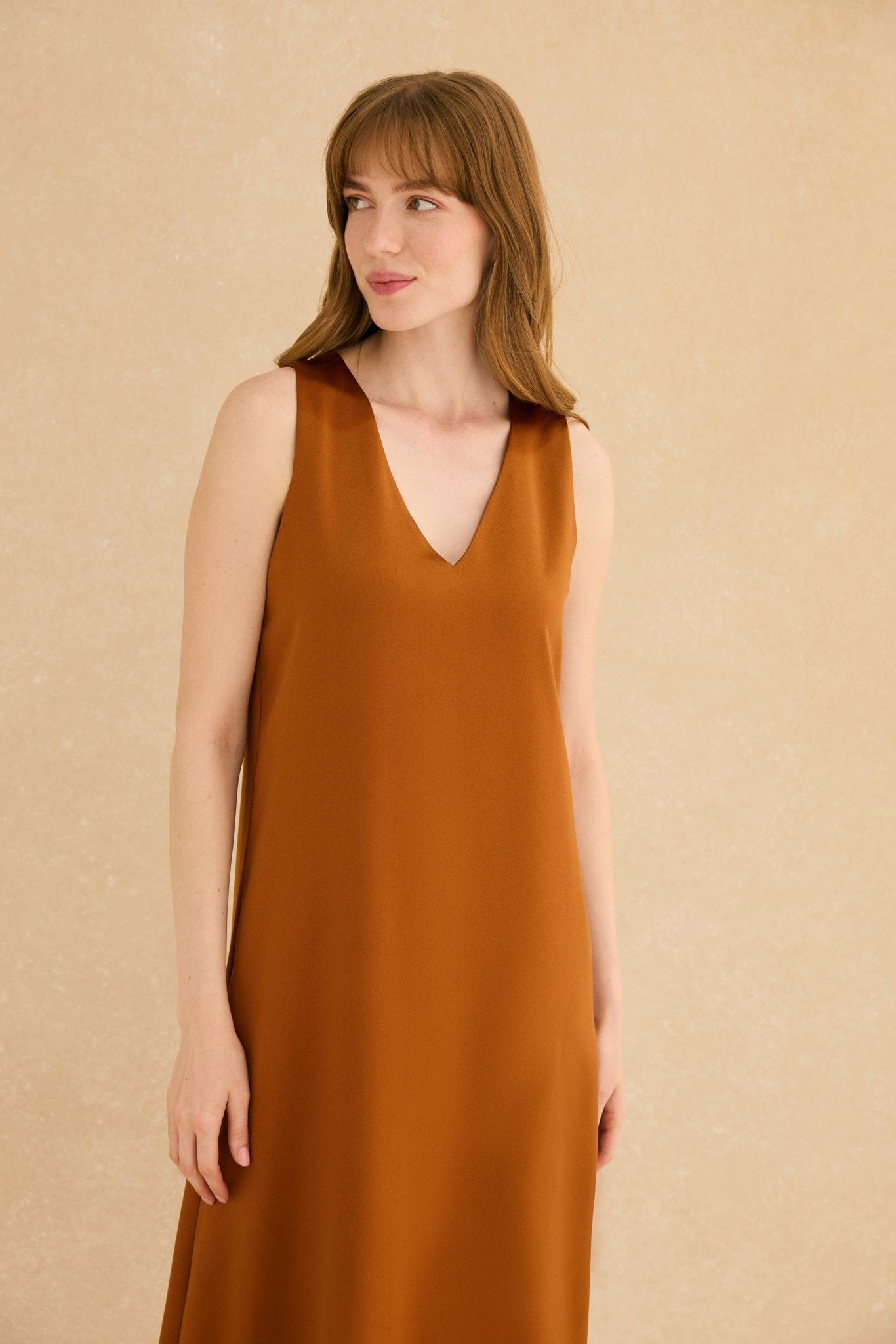 Vestido RICCI Ocre Godello - BIMANI