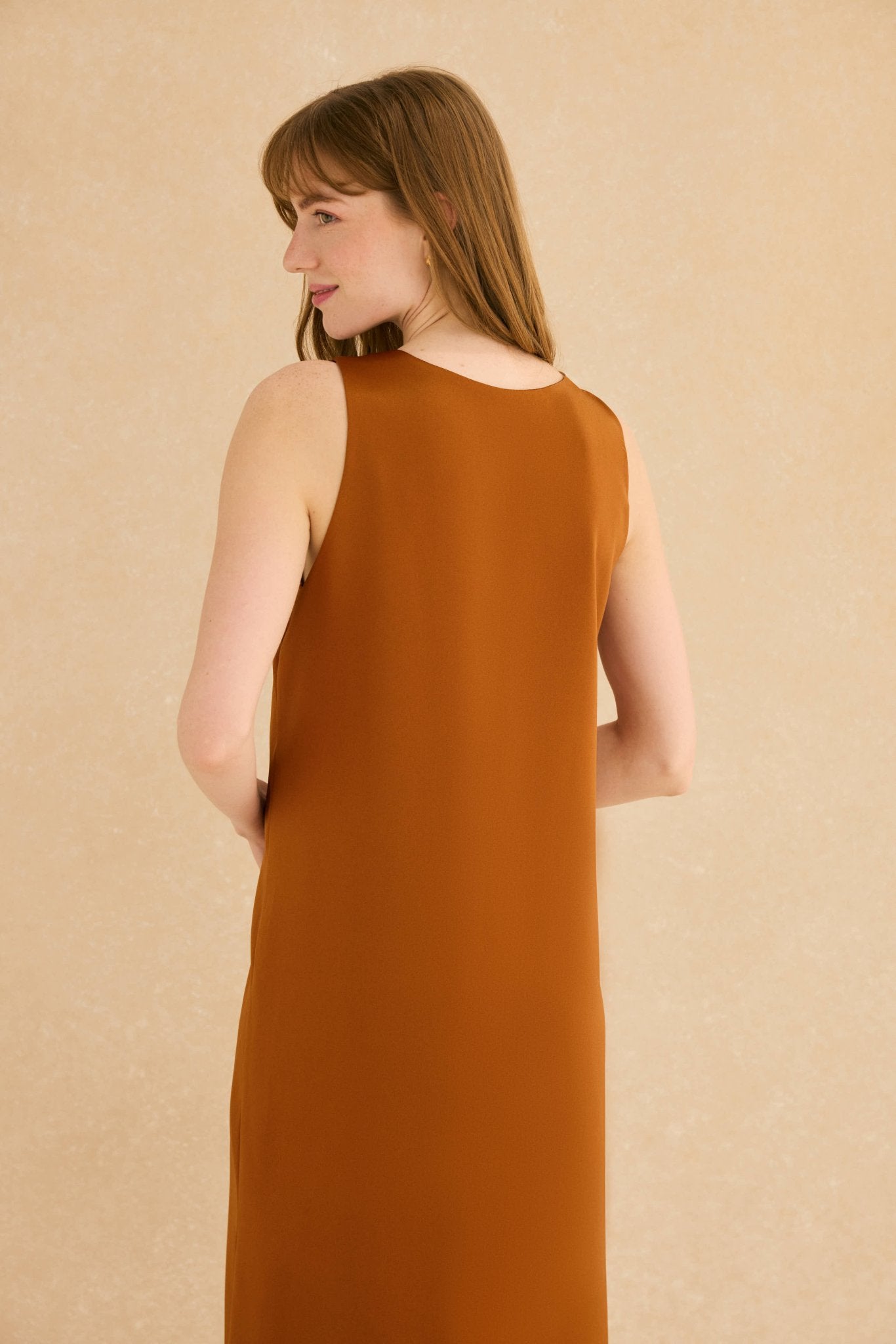 Vestido RICCI Ocre Godello - BIMANI