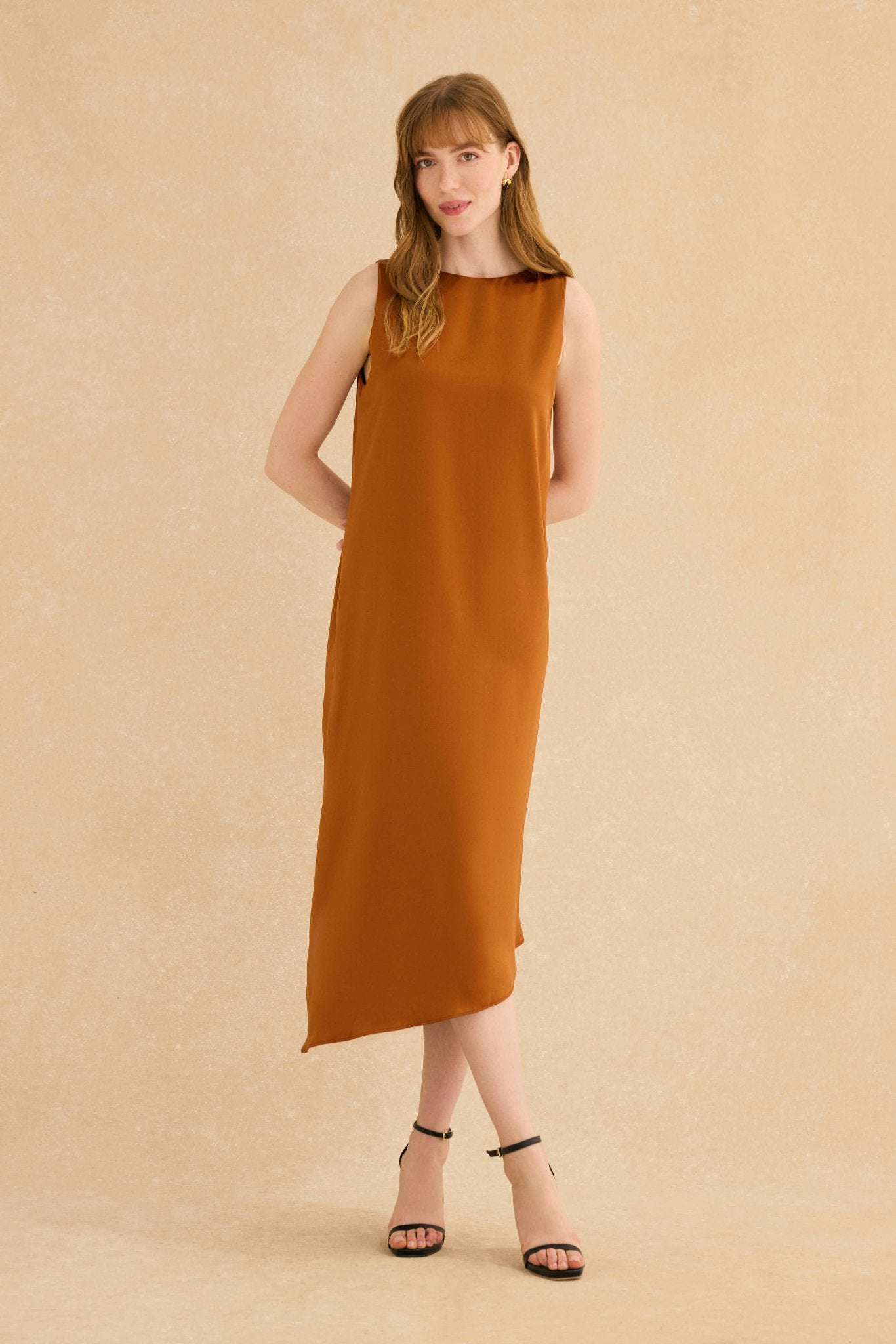 Vestido RICCI Ocre Godello - BIMANI