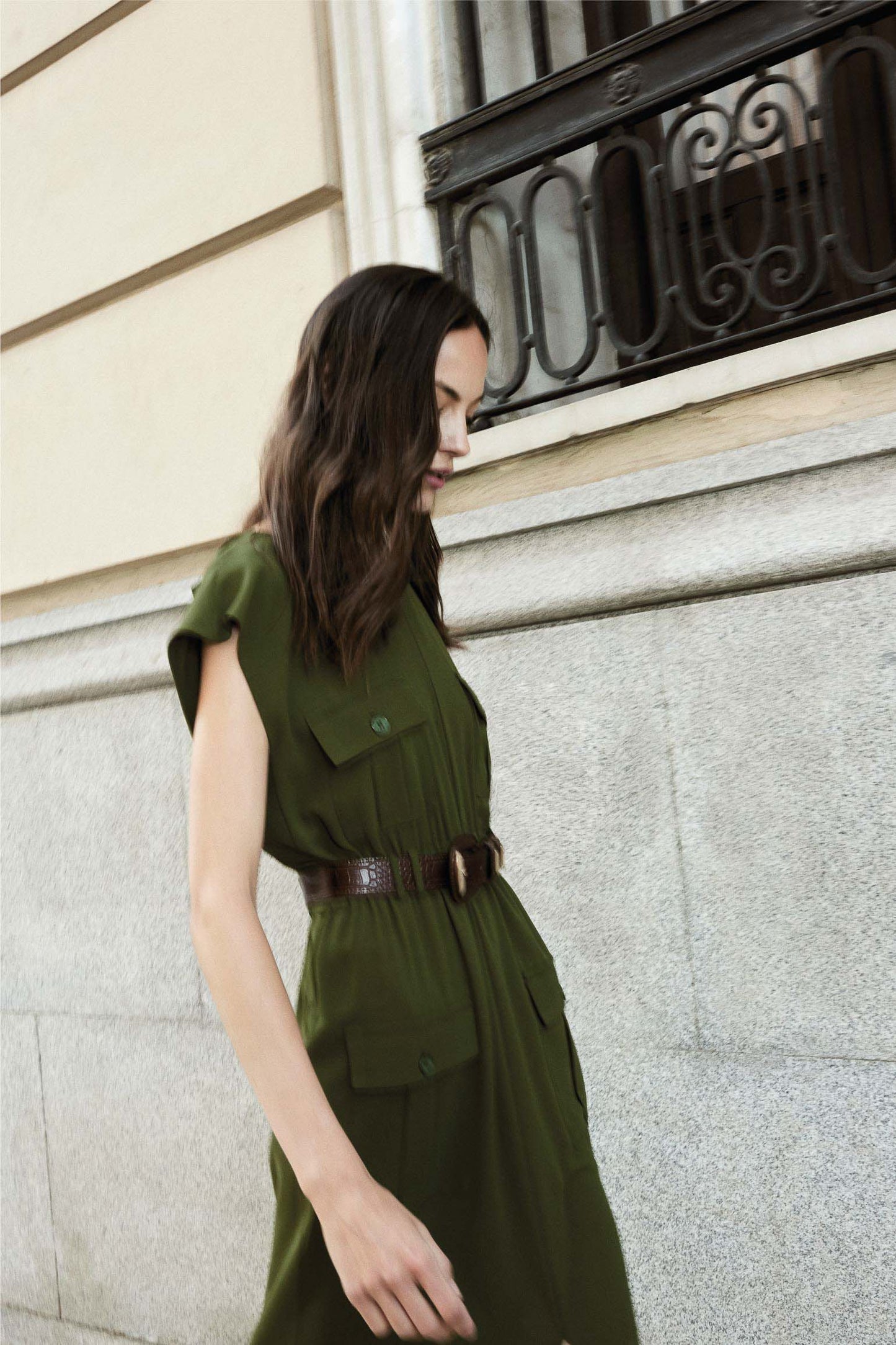 Vestido RIVER Khaki - BIMANI