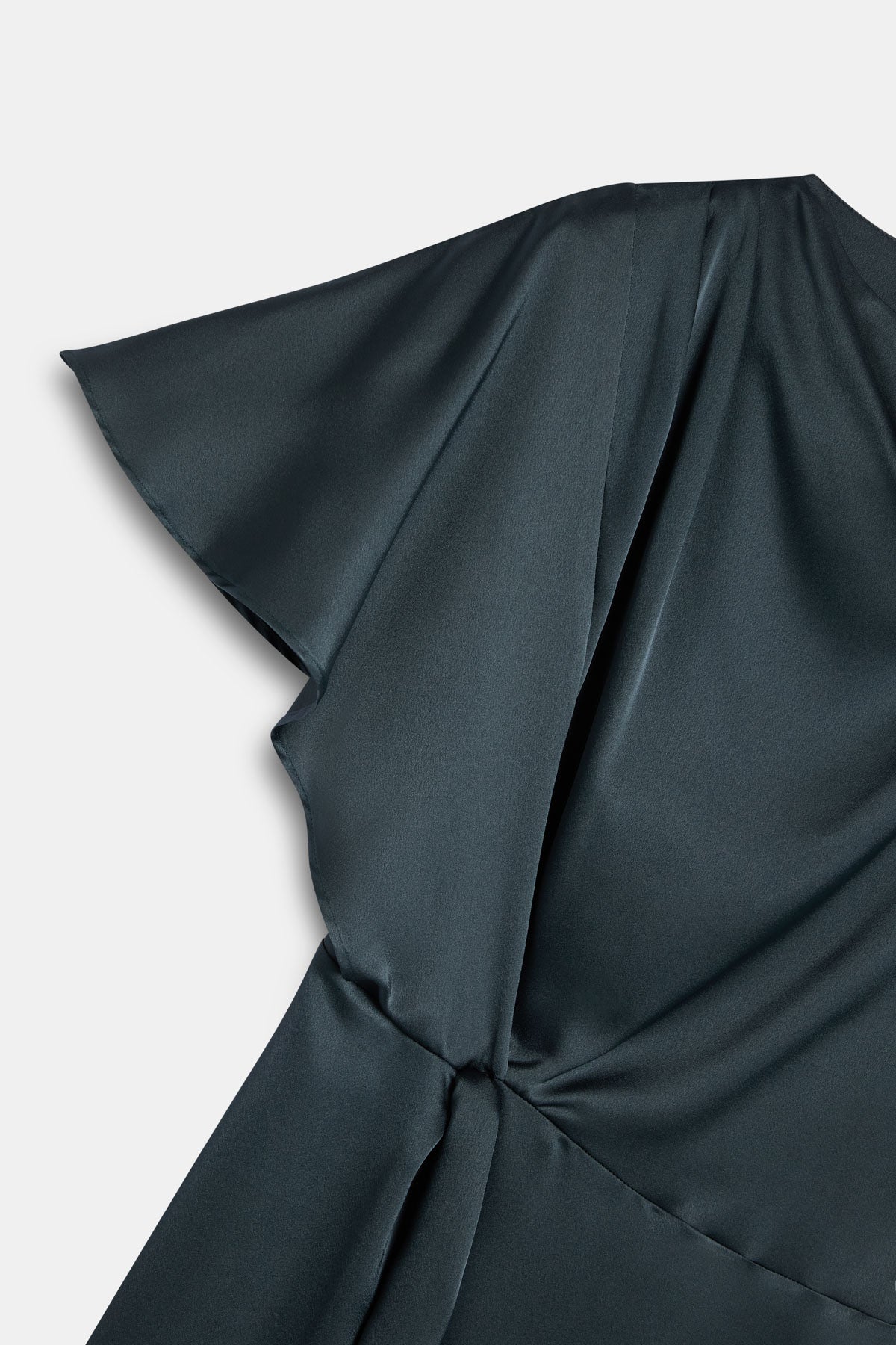 Vestido ROSALIE Azul Petróleo