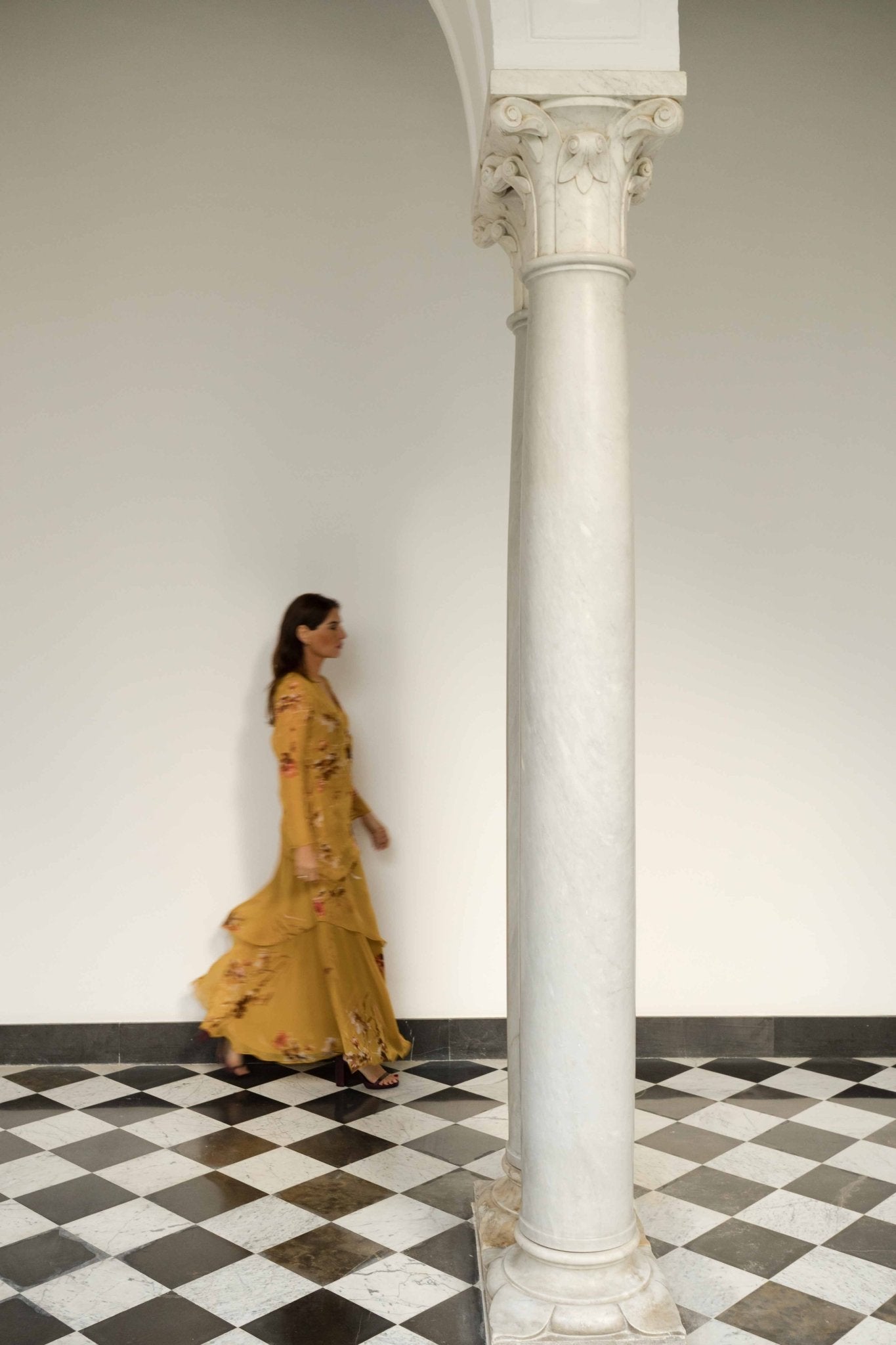 Vestido GIA SIBI Estampado Ámbar - BIMANI