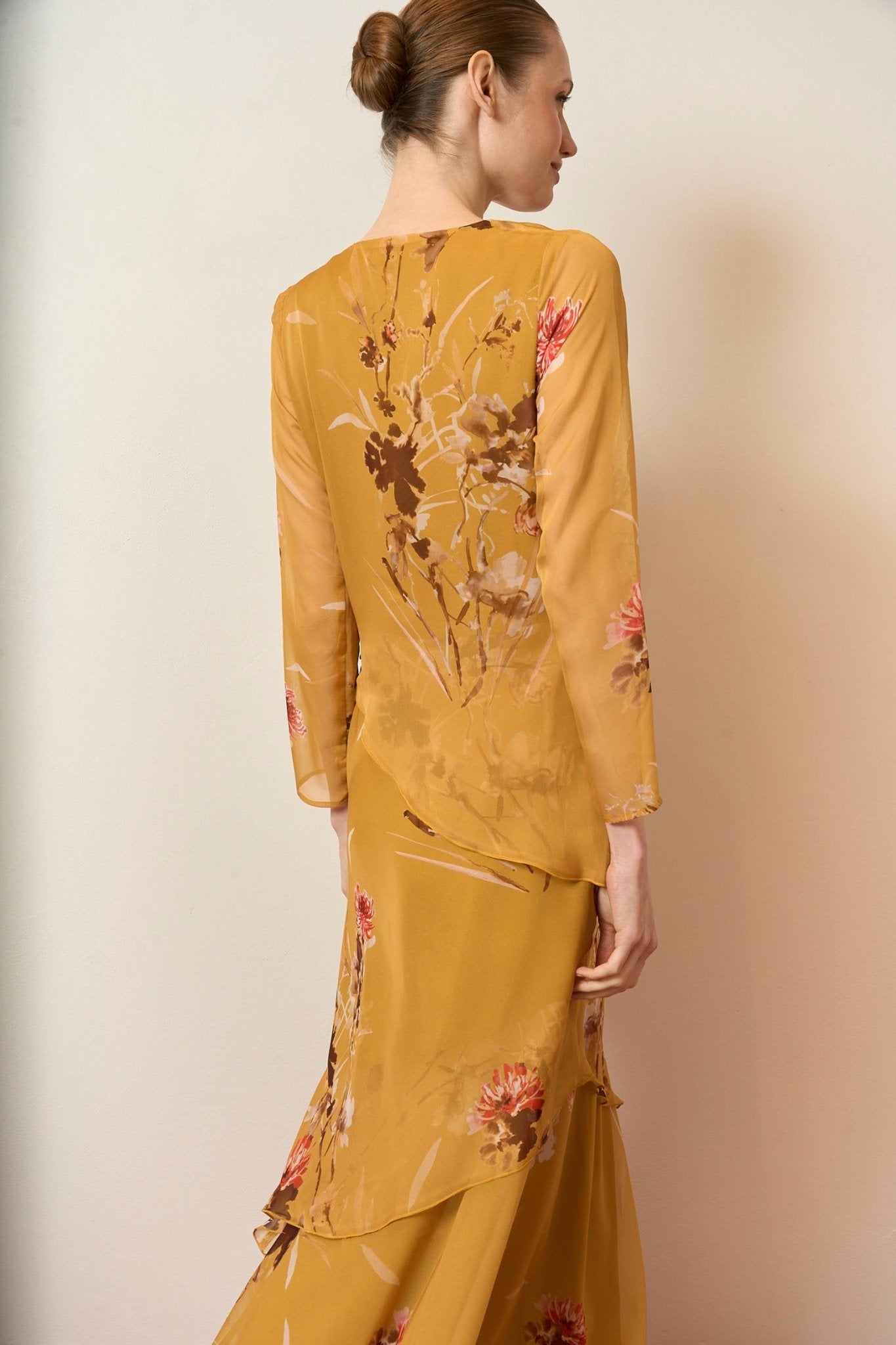 Vestido GIA SIBI Estampado Ámbar - BIMANI