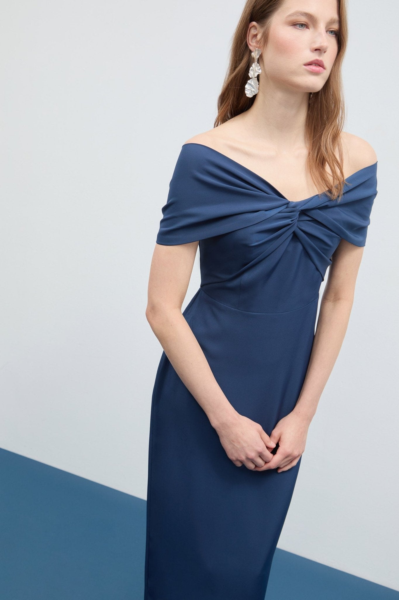 Vestido SUZANNE Blue - BIMANI