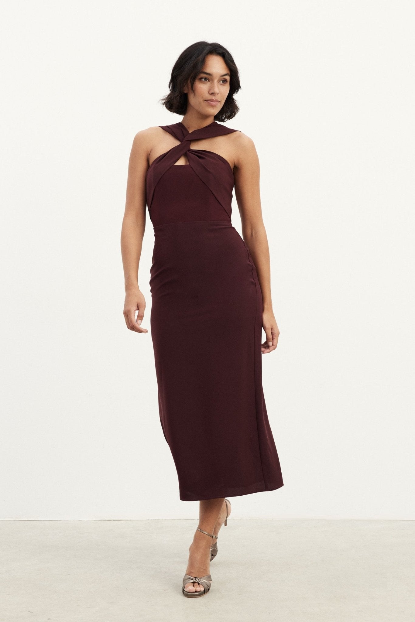 Vestido SUZANNE Burgundy - BIMANI