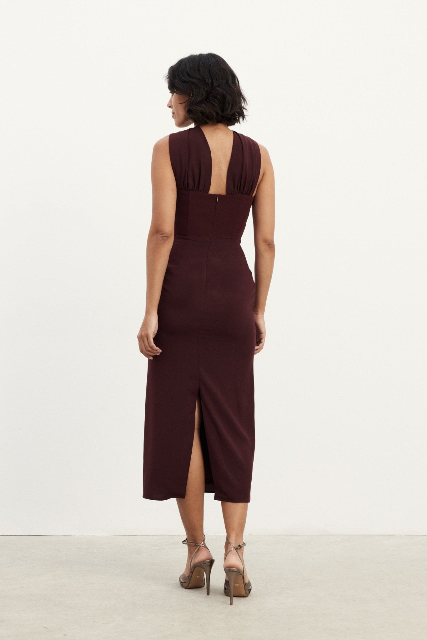 Vestido SUZANNE Burgundy - BIMANI