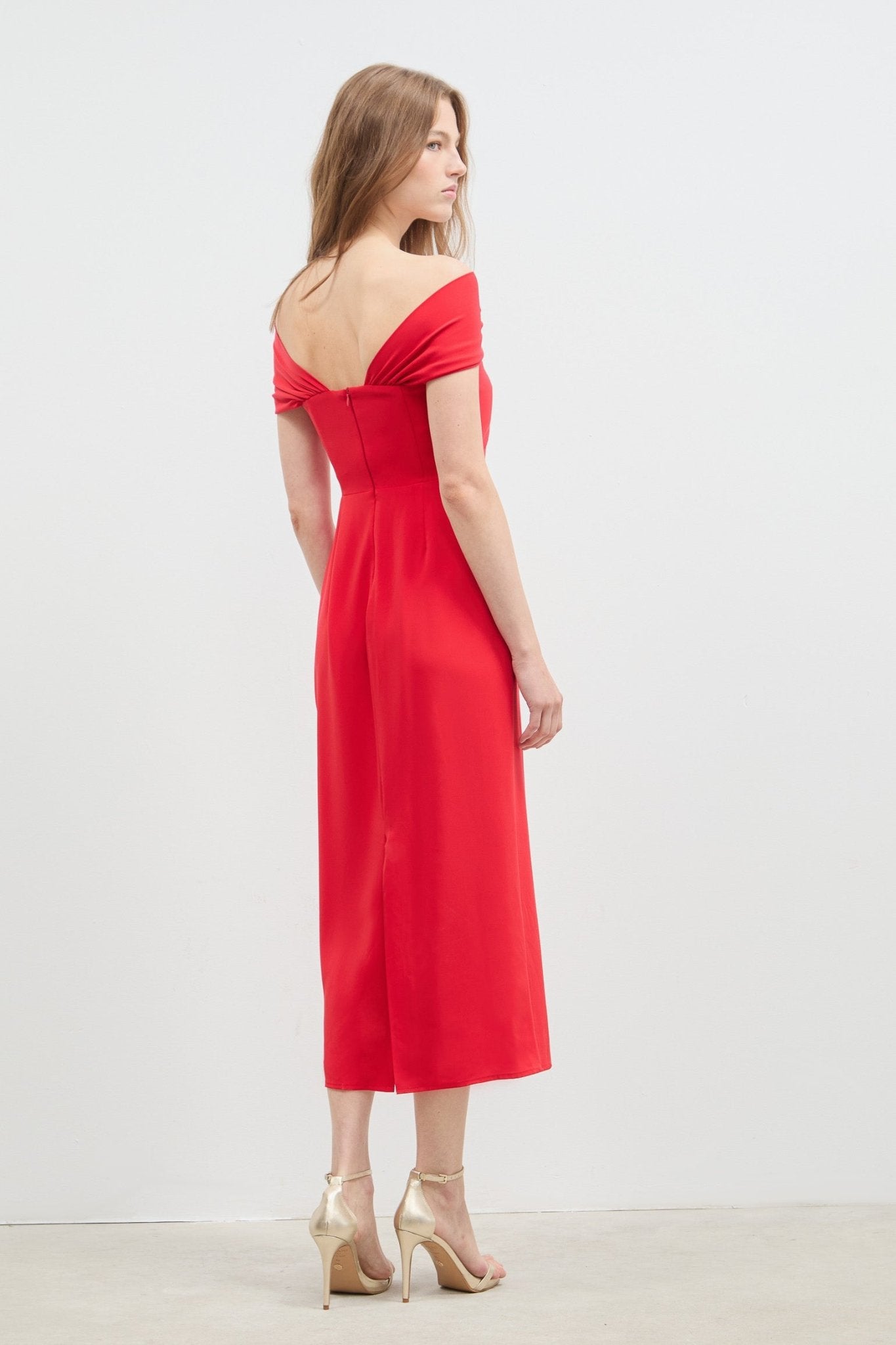 Vestido SUZANNE Red - BIMANI