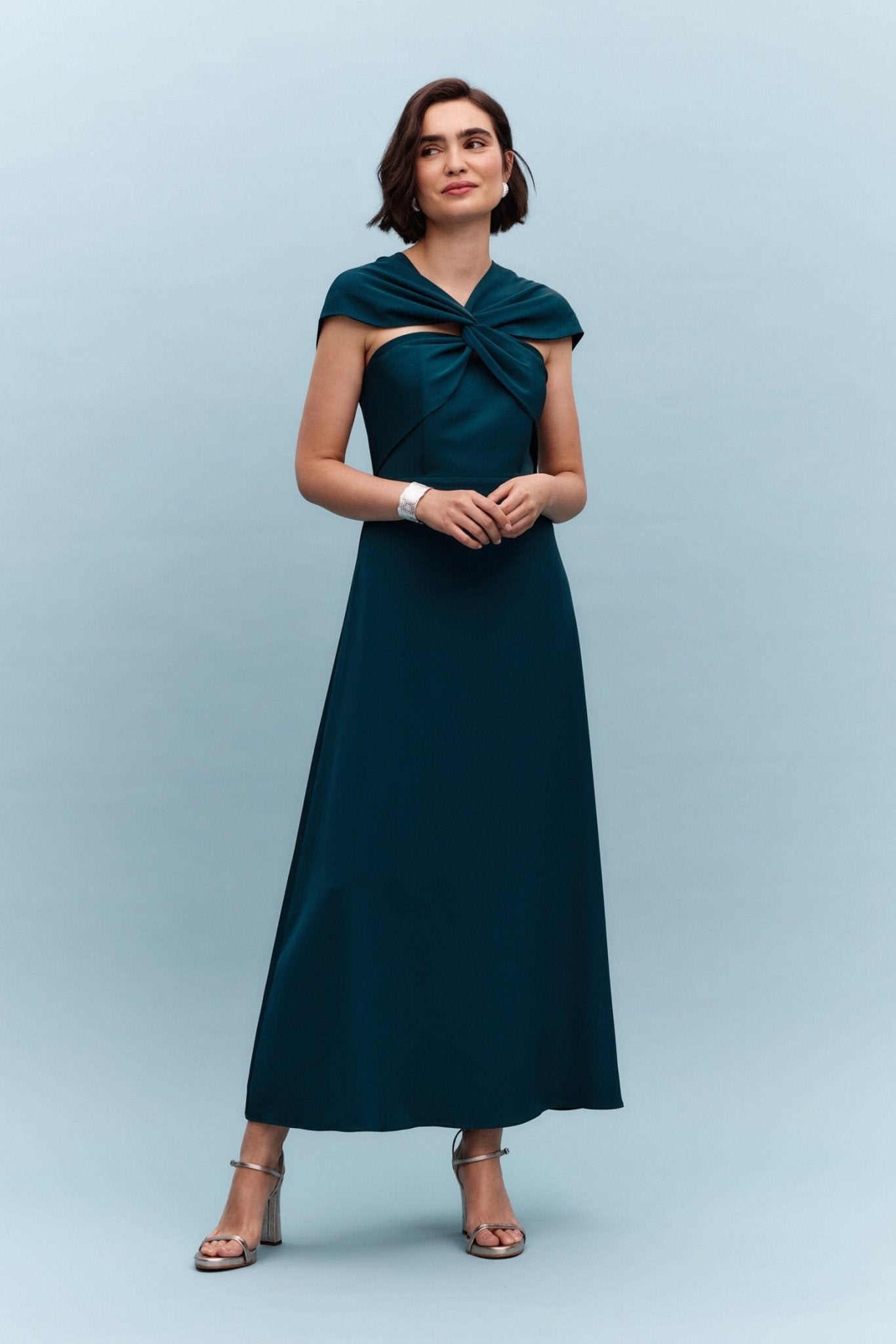 Vestido SUZANNE Verde Hiedra - BIMANI