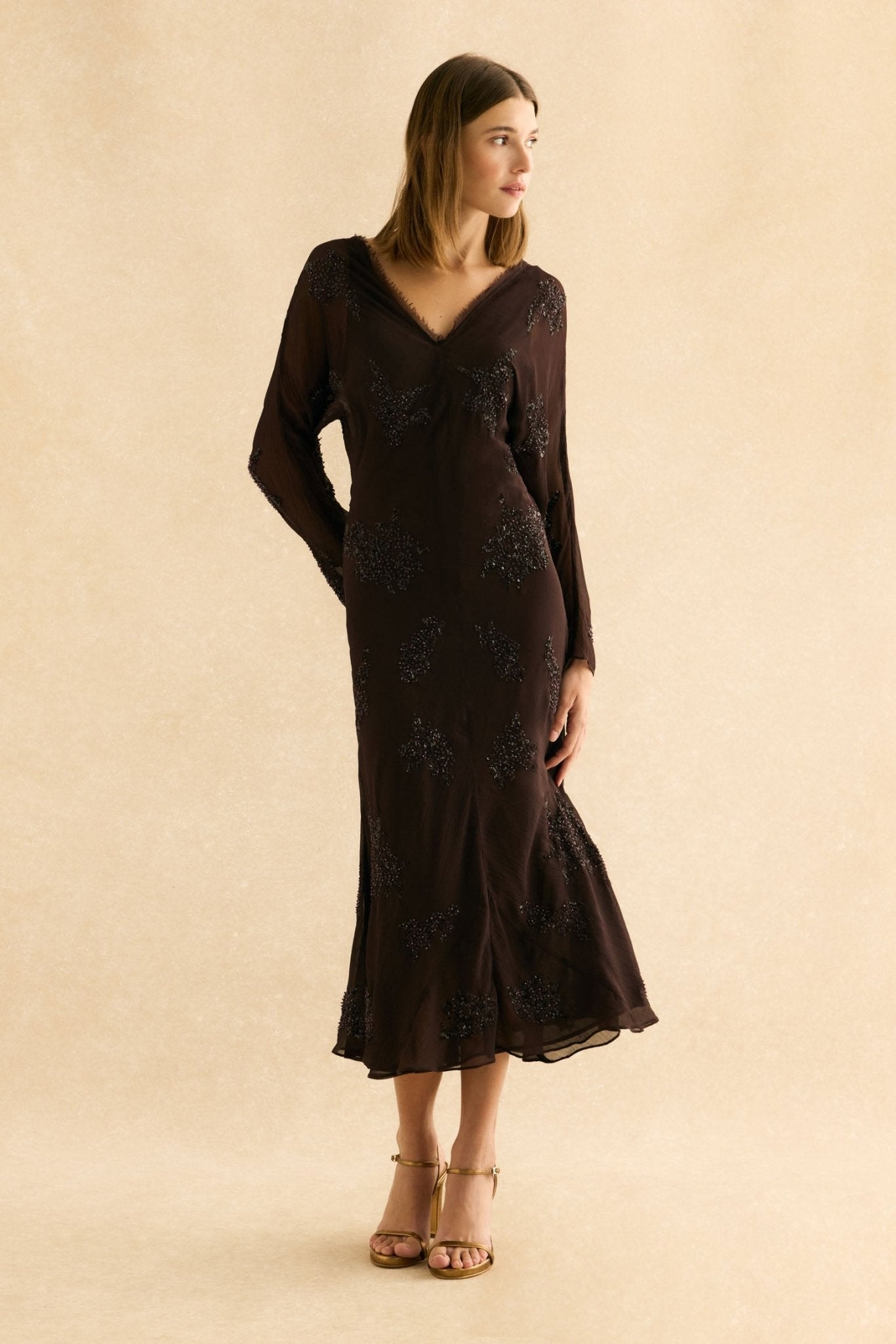 Vestido TAYLOR Marrón - BIMANI