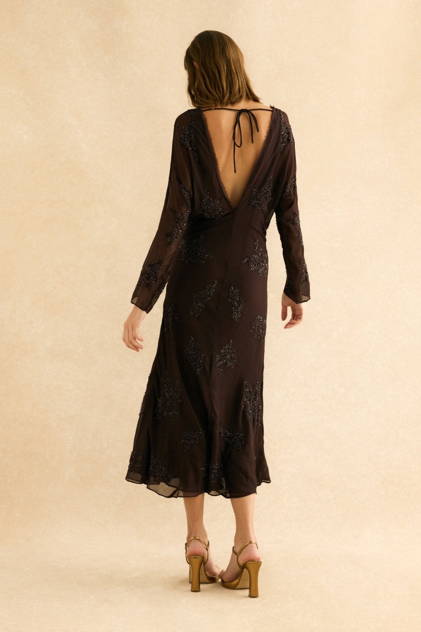 Vestido TAYLOR Marrón - BIMANI