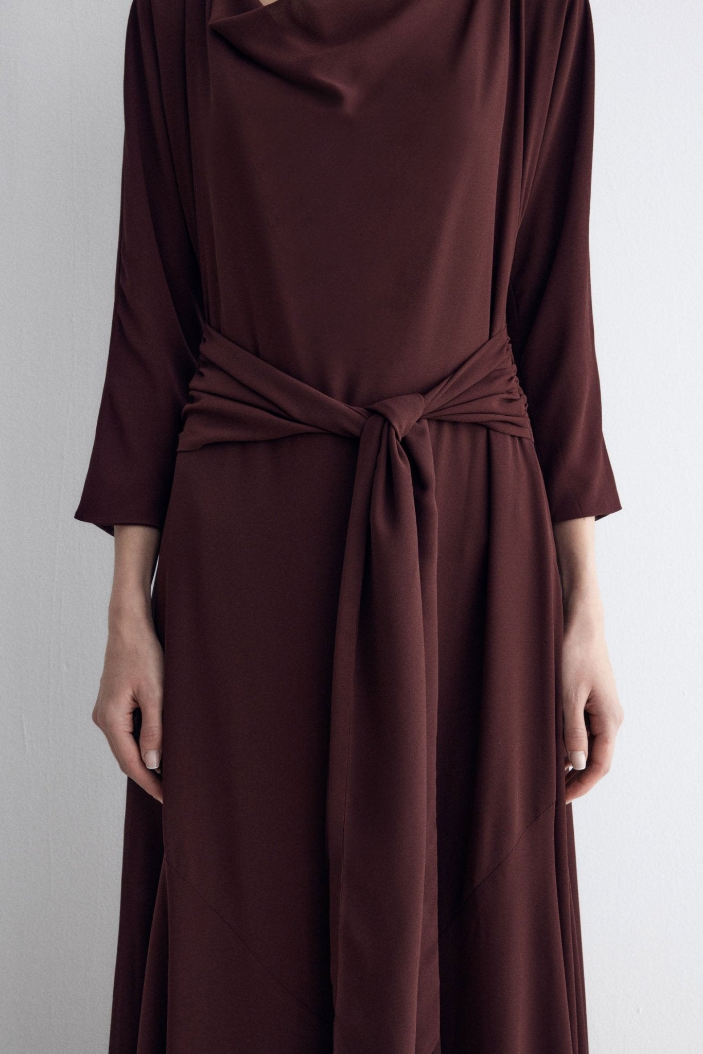 Vestido TERRE Burgundy - BIMANI