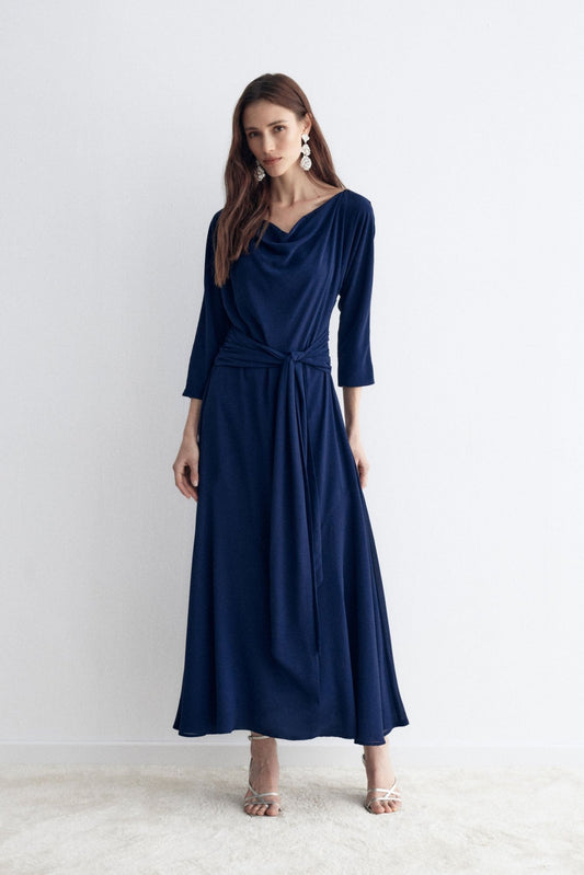 Vestido TERRE Navy - BIMANI