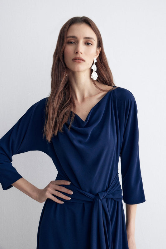 Vestido TERRE Navy - BIMANI